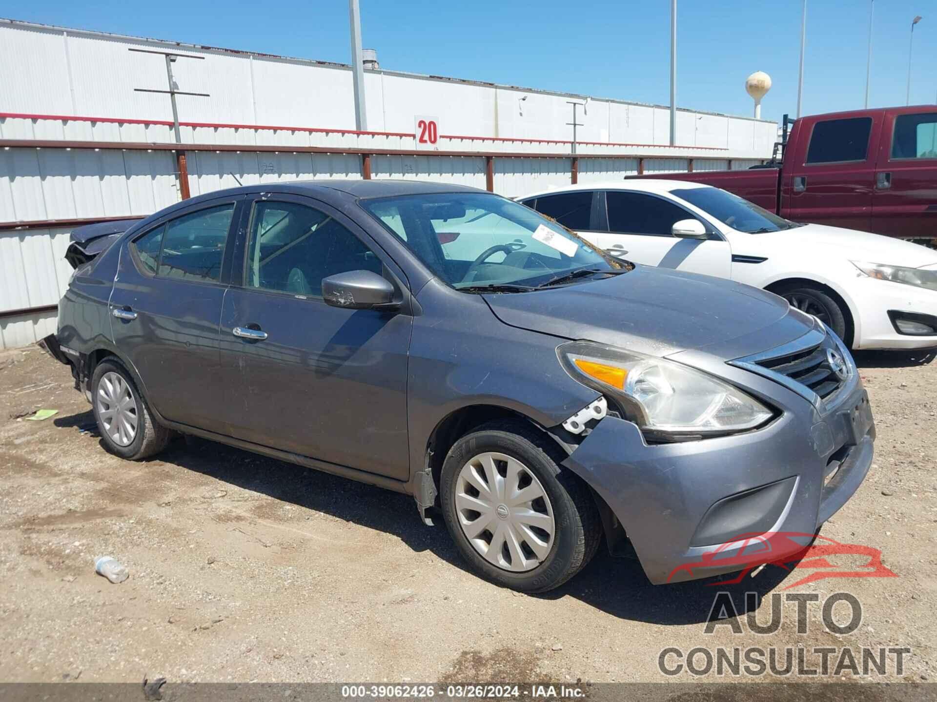 NISSAN VERSA 2016 - 3N1CN7APXGL882555