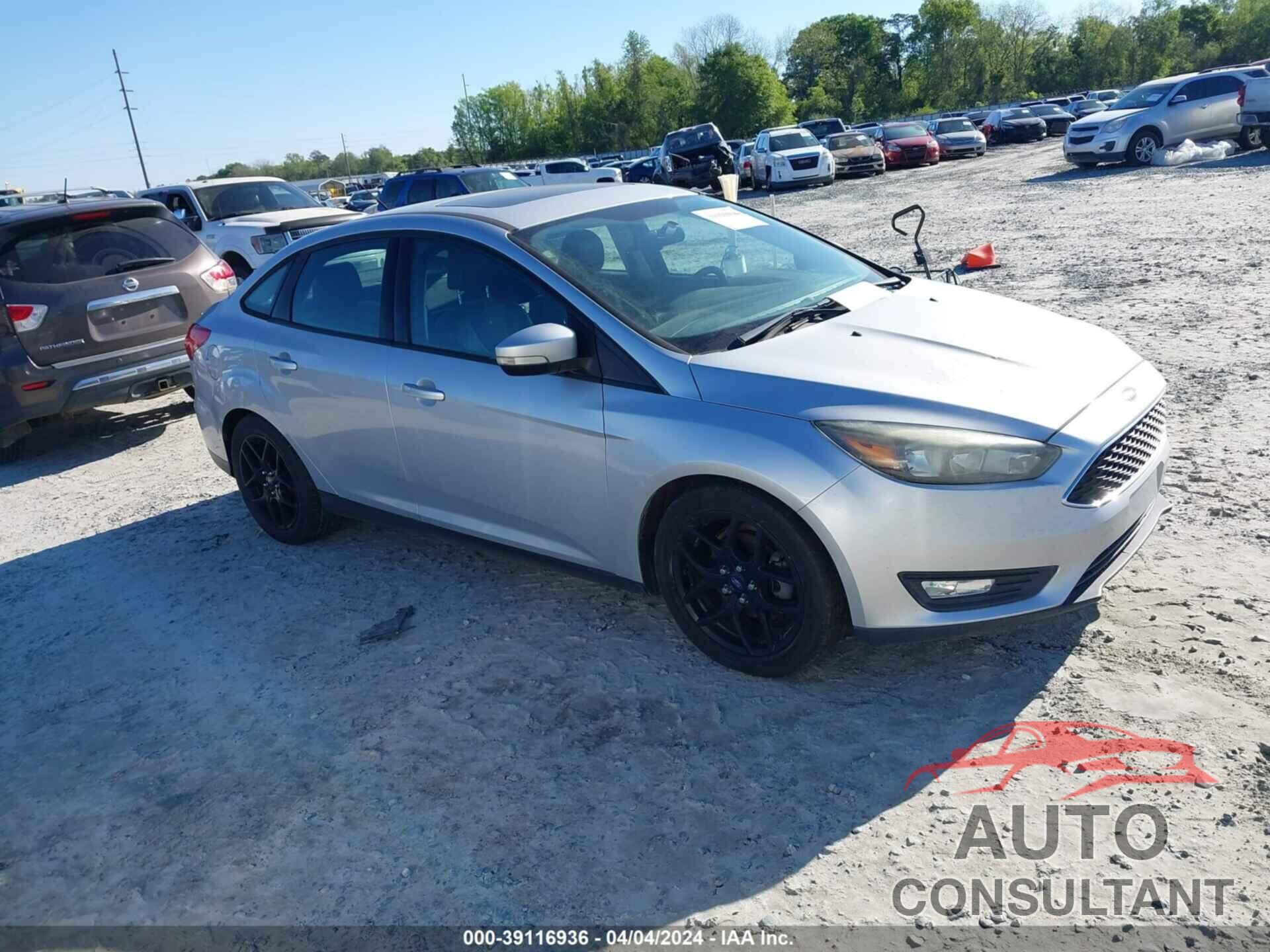 FORD FOCUS 2016 - 1FADP3F24GL291494