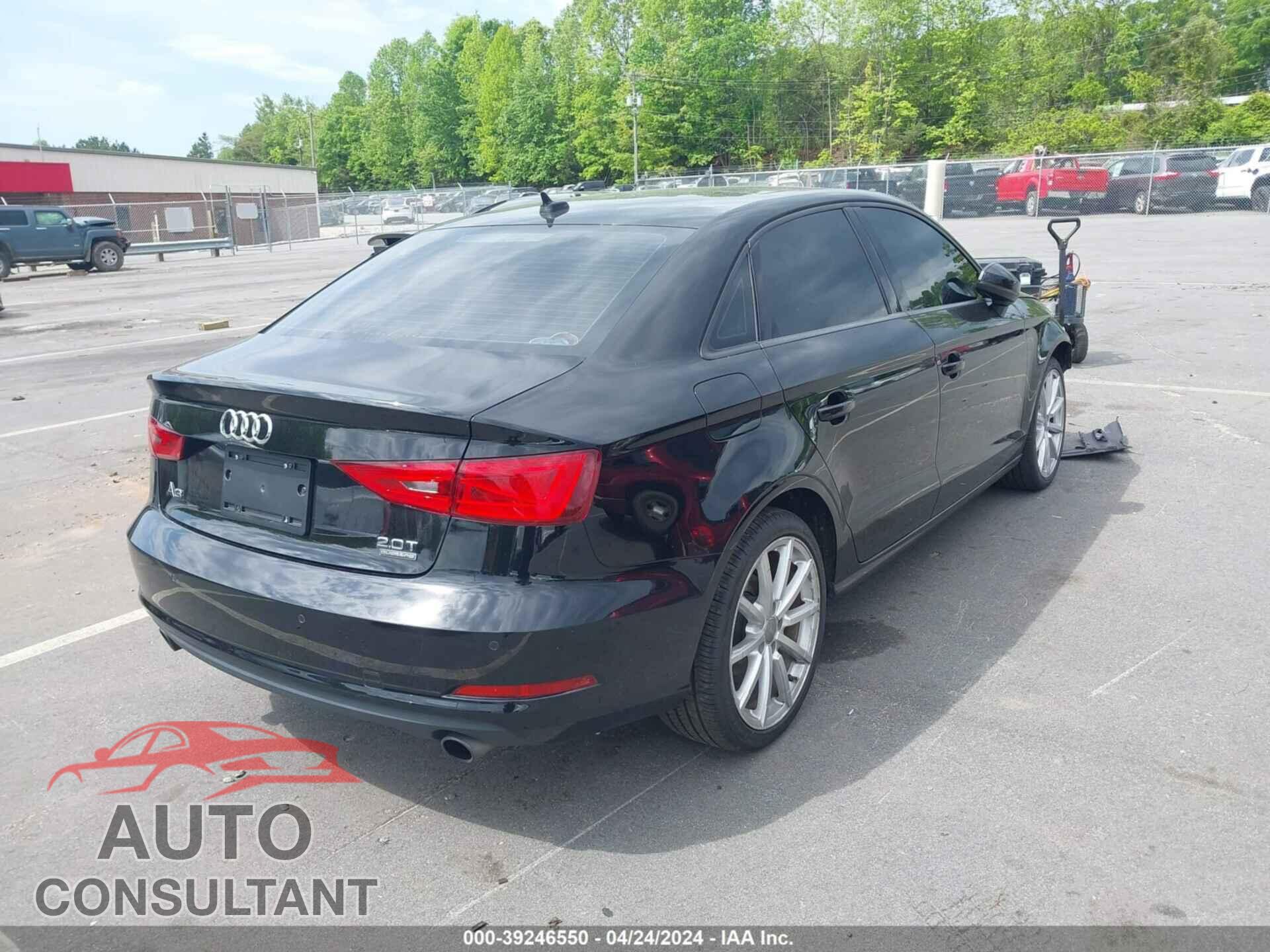 AUDI A3 2016 - WAUB8GFF8G1114657