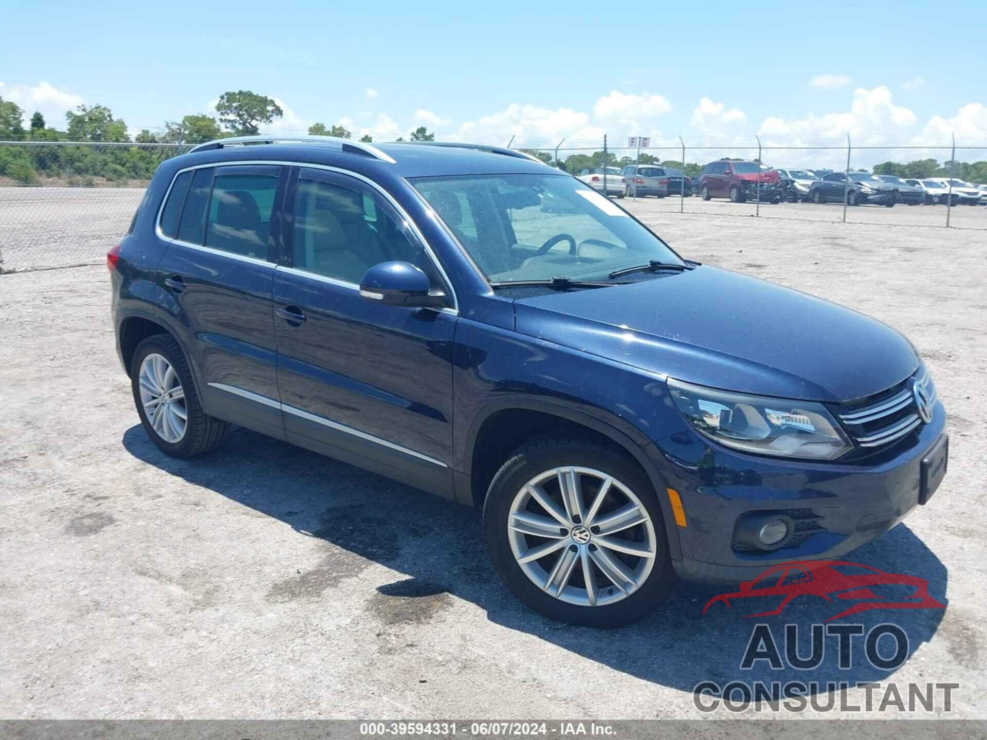 VOLKSWAGEN TIGUAN 2016 - WVGAV7AX1GW590819