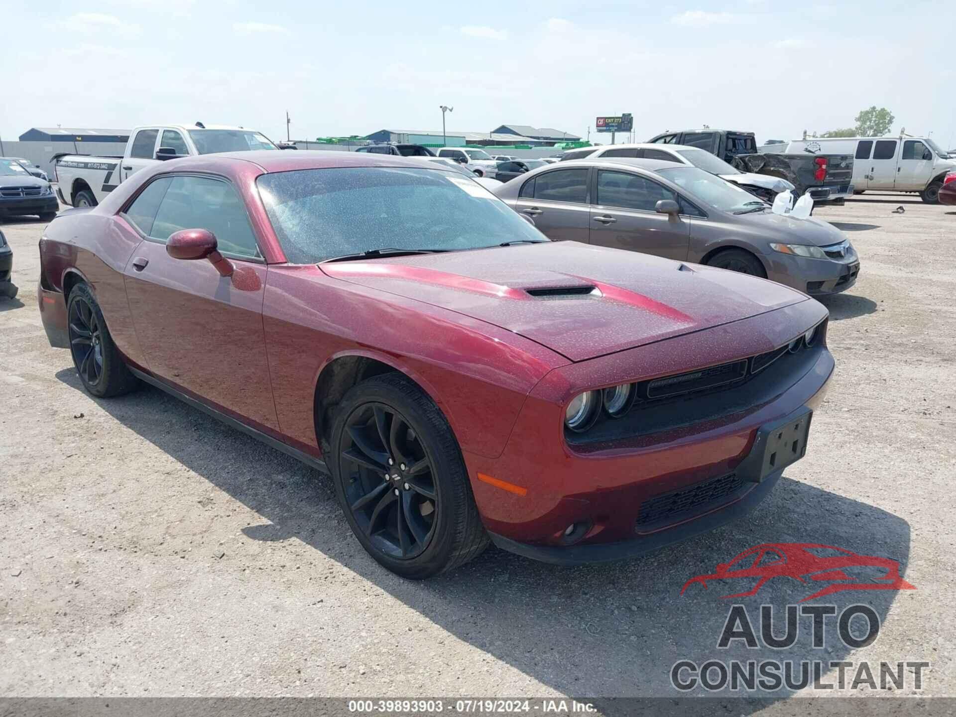 DODGE CHALLENGER 2018 - 2C3CDZAG0JH166120