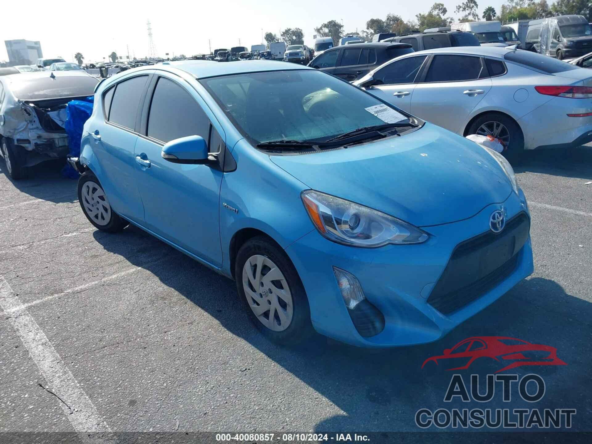 TOYOTA PRIUS C 2016 - JTDKDTB34G1116974