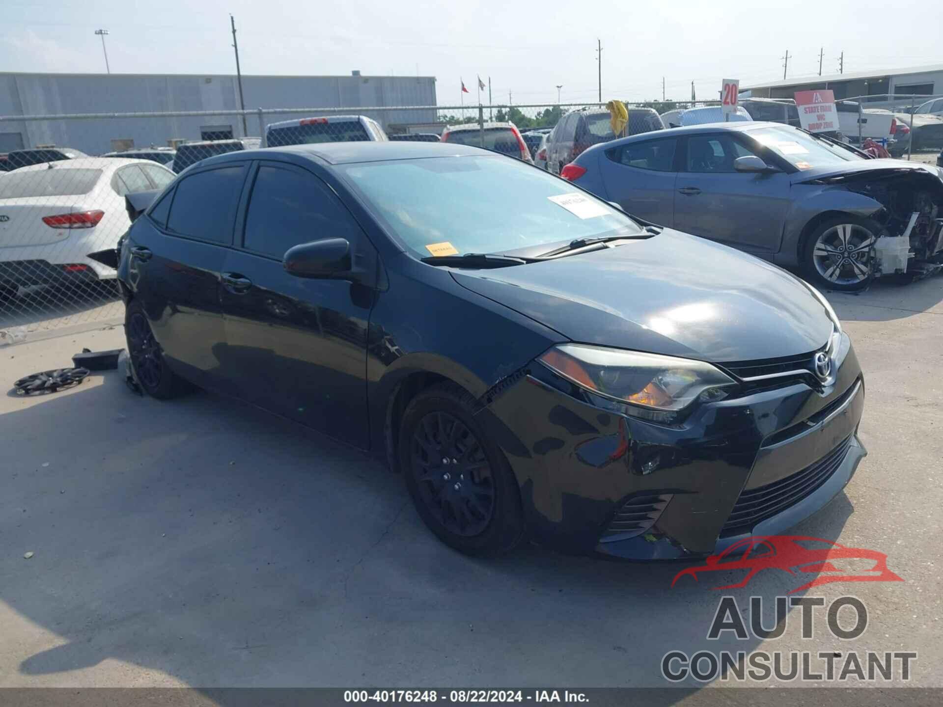 TOYOTA COROLLA 2016 - 5YFBURHE4GP492419