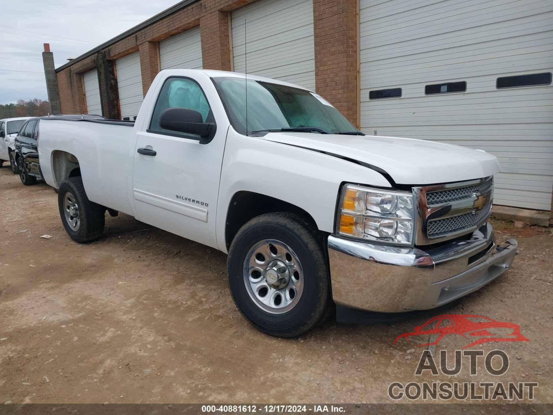 CHEVROLET SILVERADO 1500 2012 - 1GCNCSEA1CZ118925