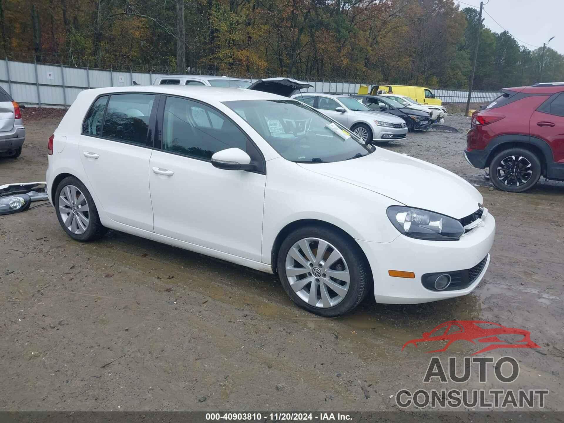 VOLKSWAGEN GOLF 2012 - WVWDM7AJXCW190929