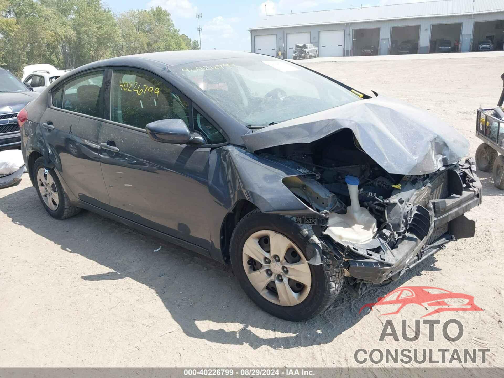 KIA FORTE 2016 - KNAFK4A62G5564130