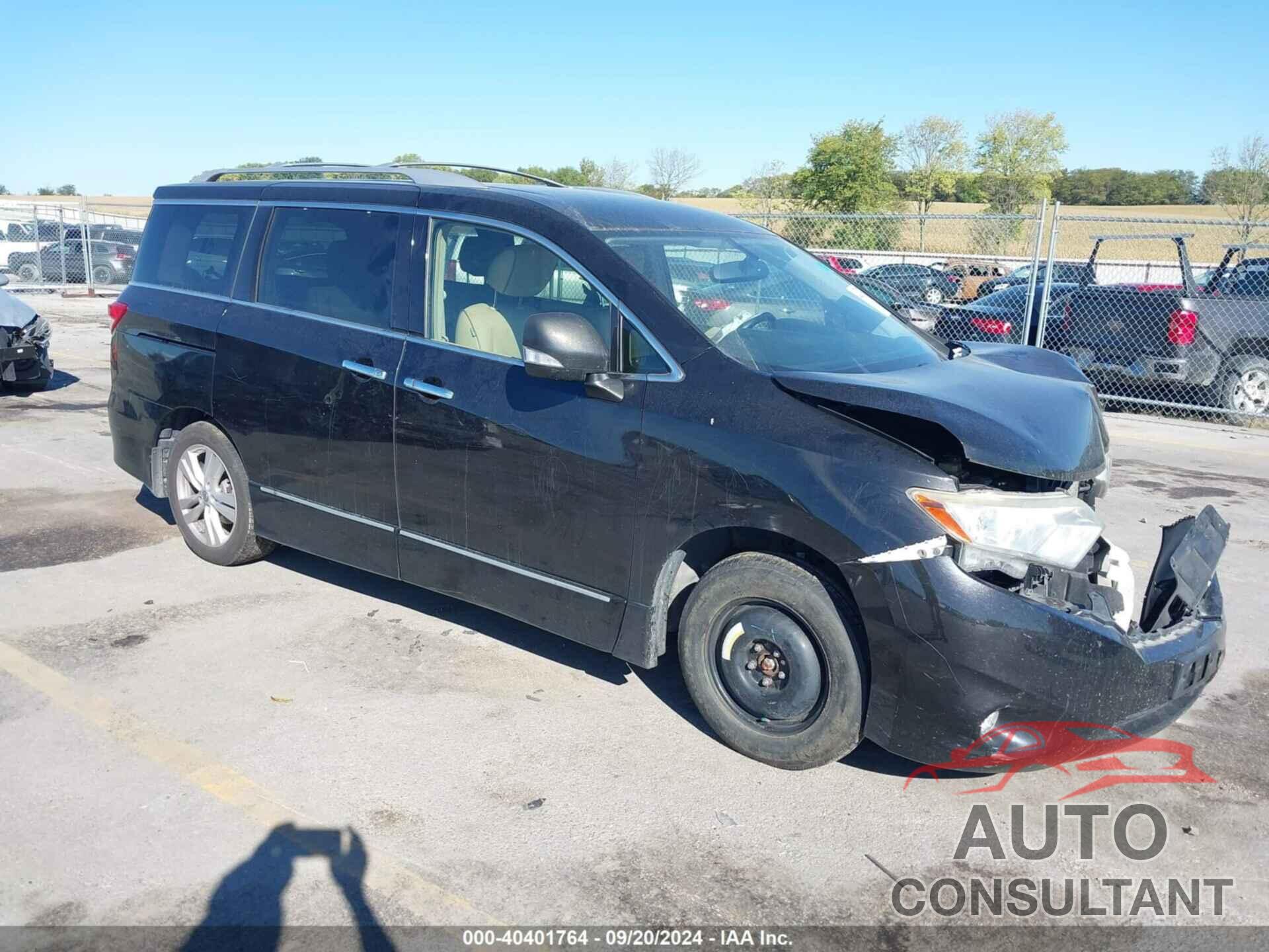 NISSAN QUEST 2014 - JN8AE2KP0E9107441