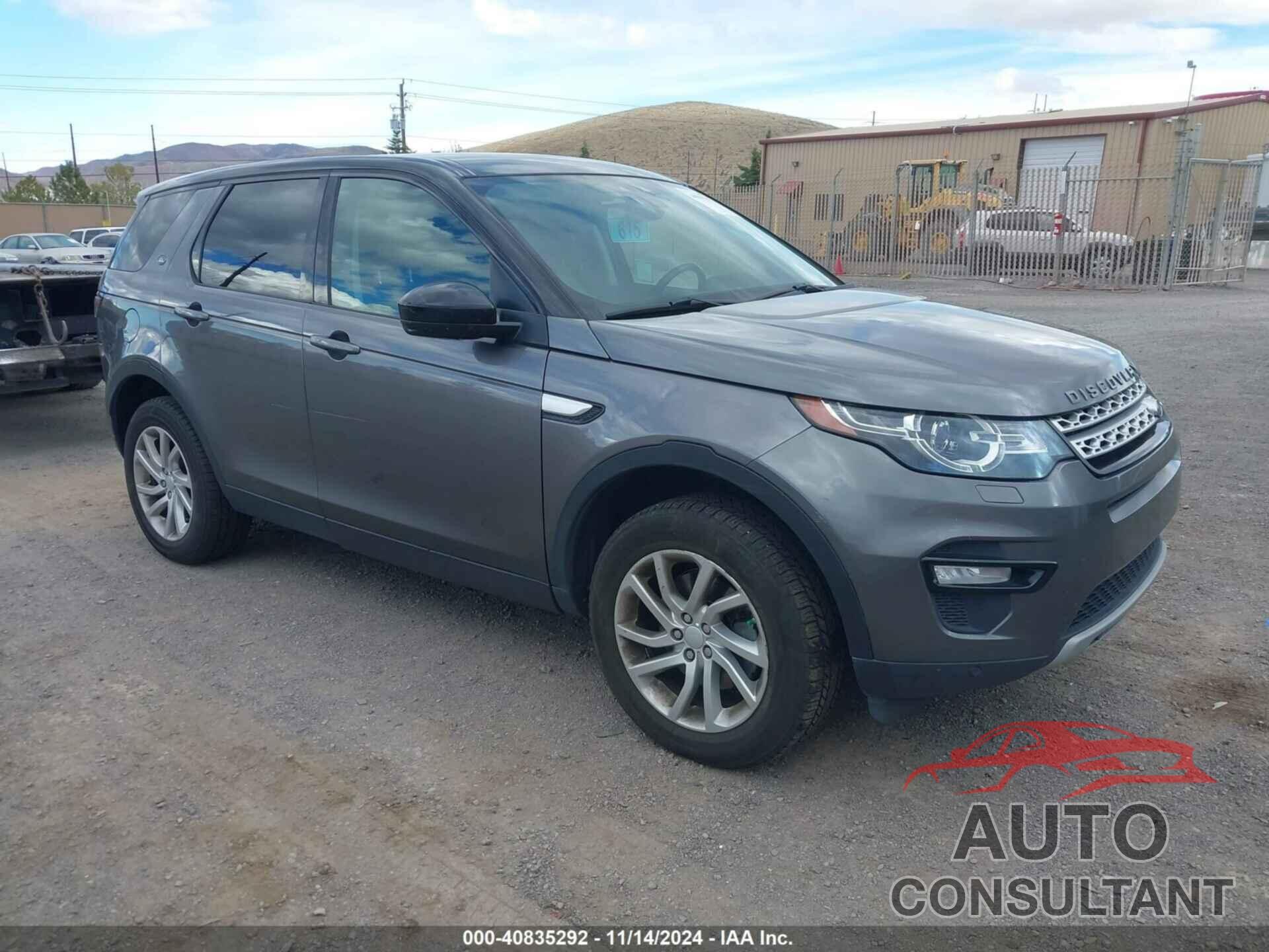 LAND ROVER DISCOVERY SPORT 2016 - SALCR2BG9GH628104
