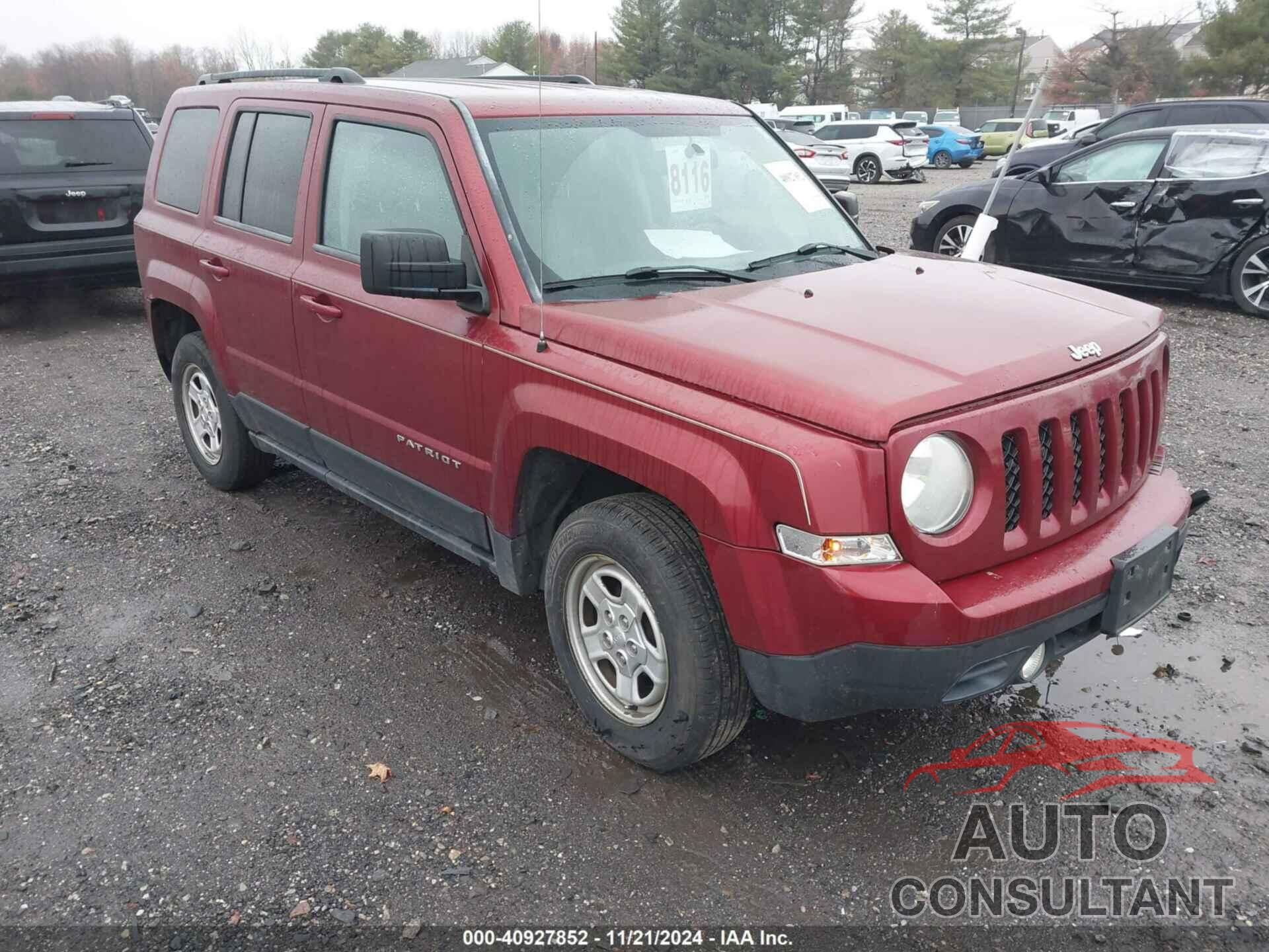 JEEP PATRIOT 2014 - 1C4NJRBBXED500463