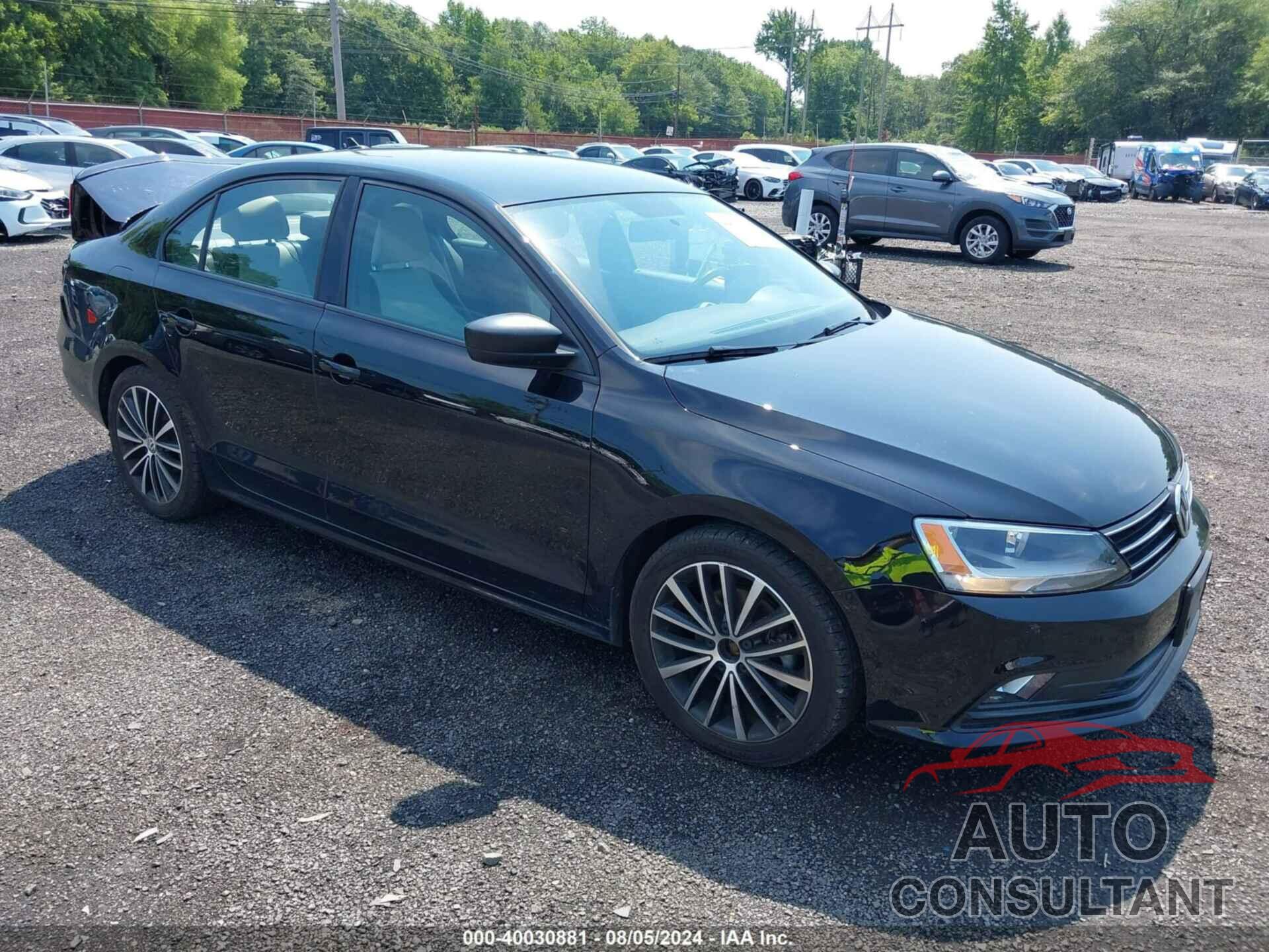 VOLKSWAGEN JETTA 2016 - 3VWD17AJ3GM419916