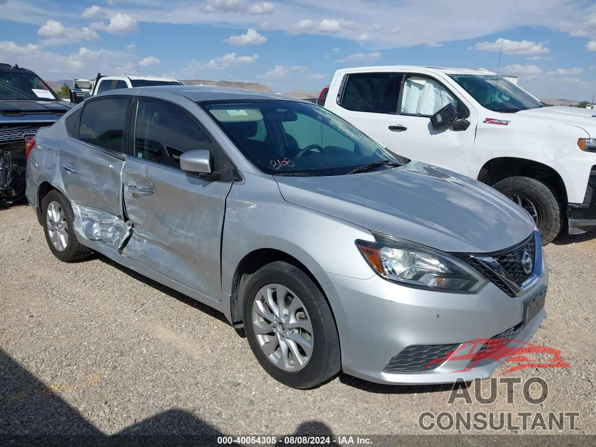 NISSAN SENTRA 2019 - 3N1AB7AP1KY271843