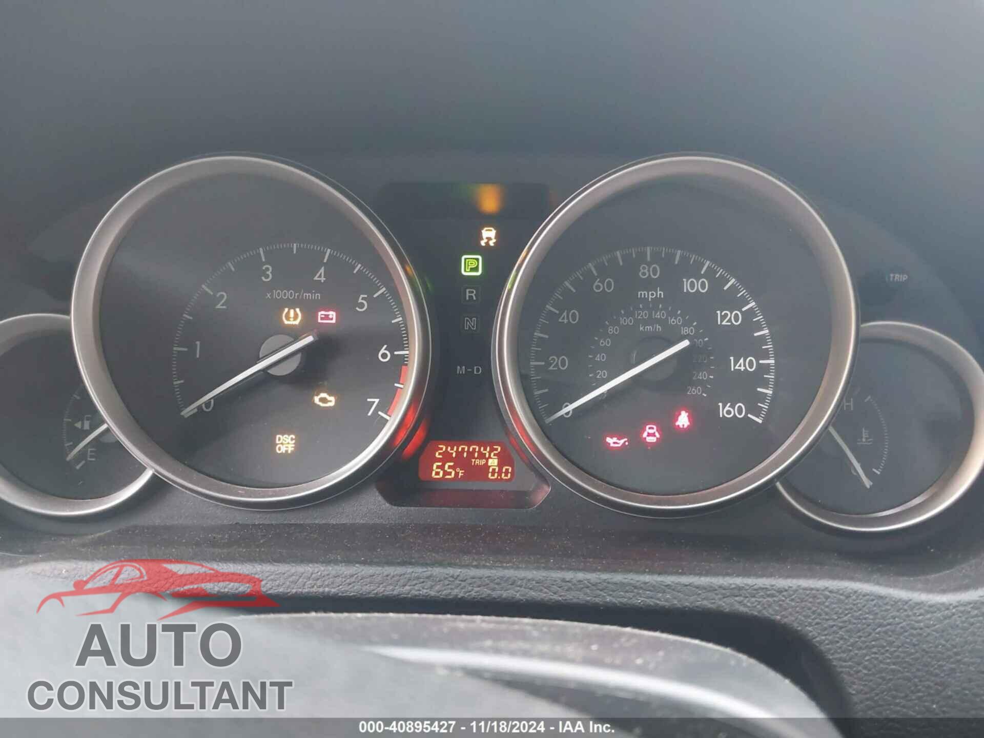 MAZDA MAZDA6 2010 - 1YVHZ8CH4A5M40407