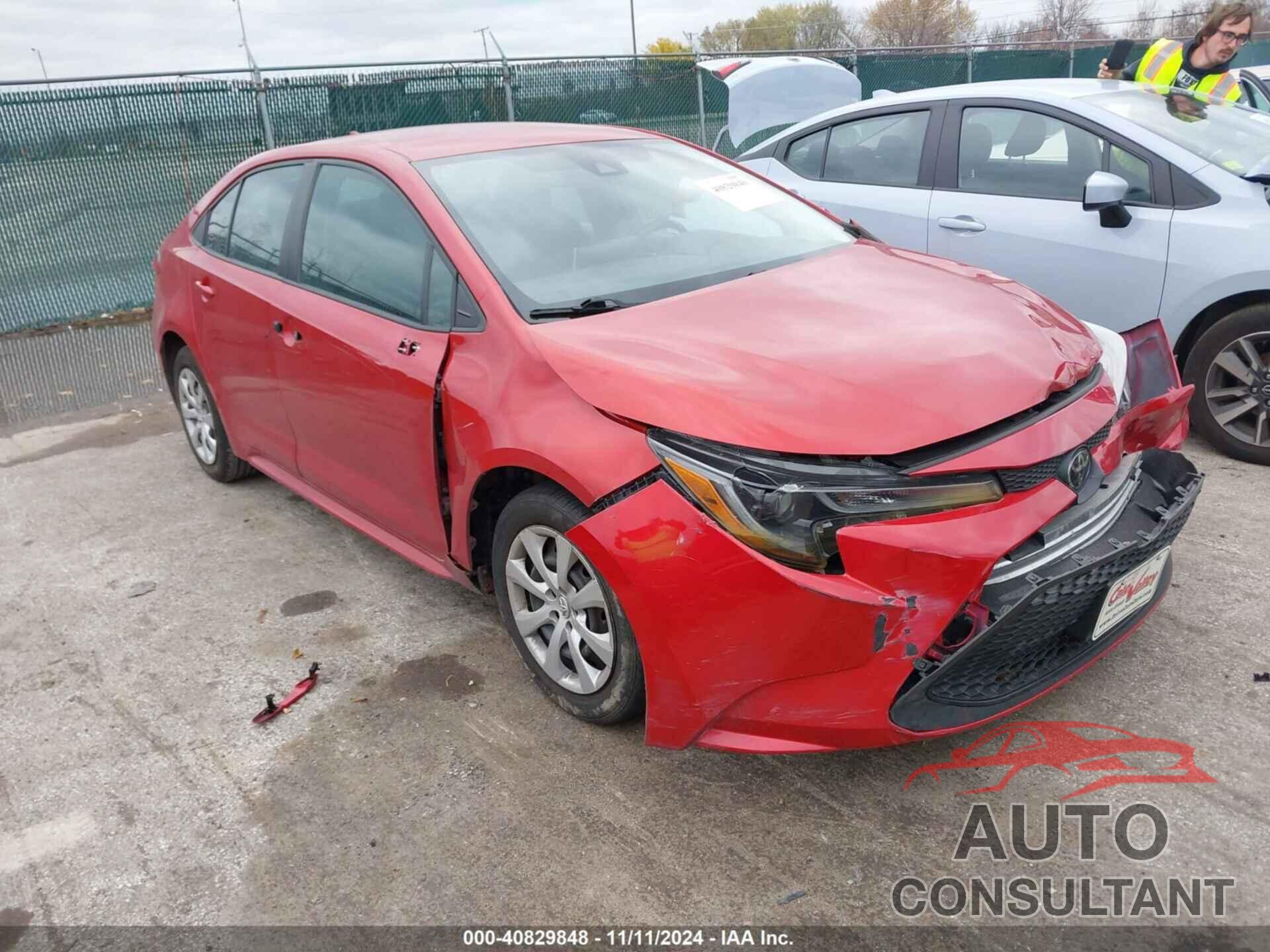 TOYOTA COROLLA 2021 - 5YFEPMAE8MP186756