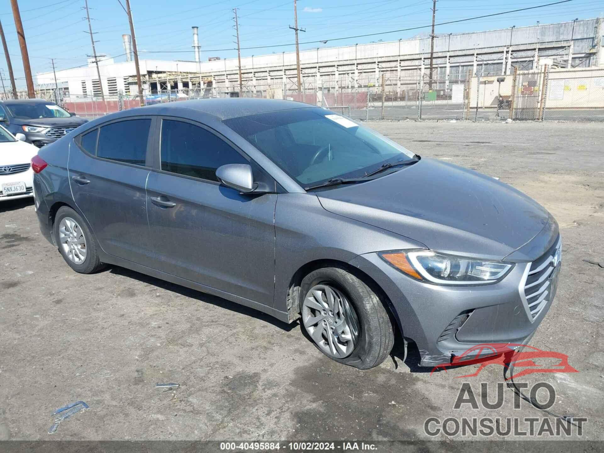 HYUNDAI ELANTRA 2017 - KMHD74LF0HU357151