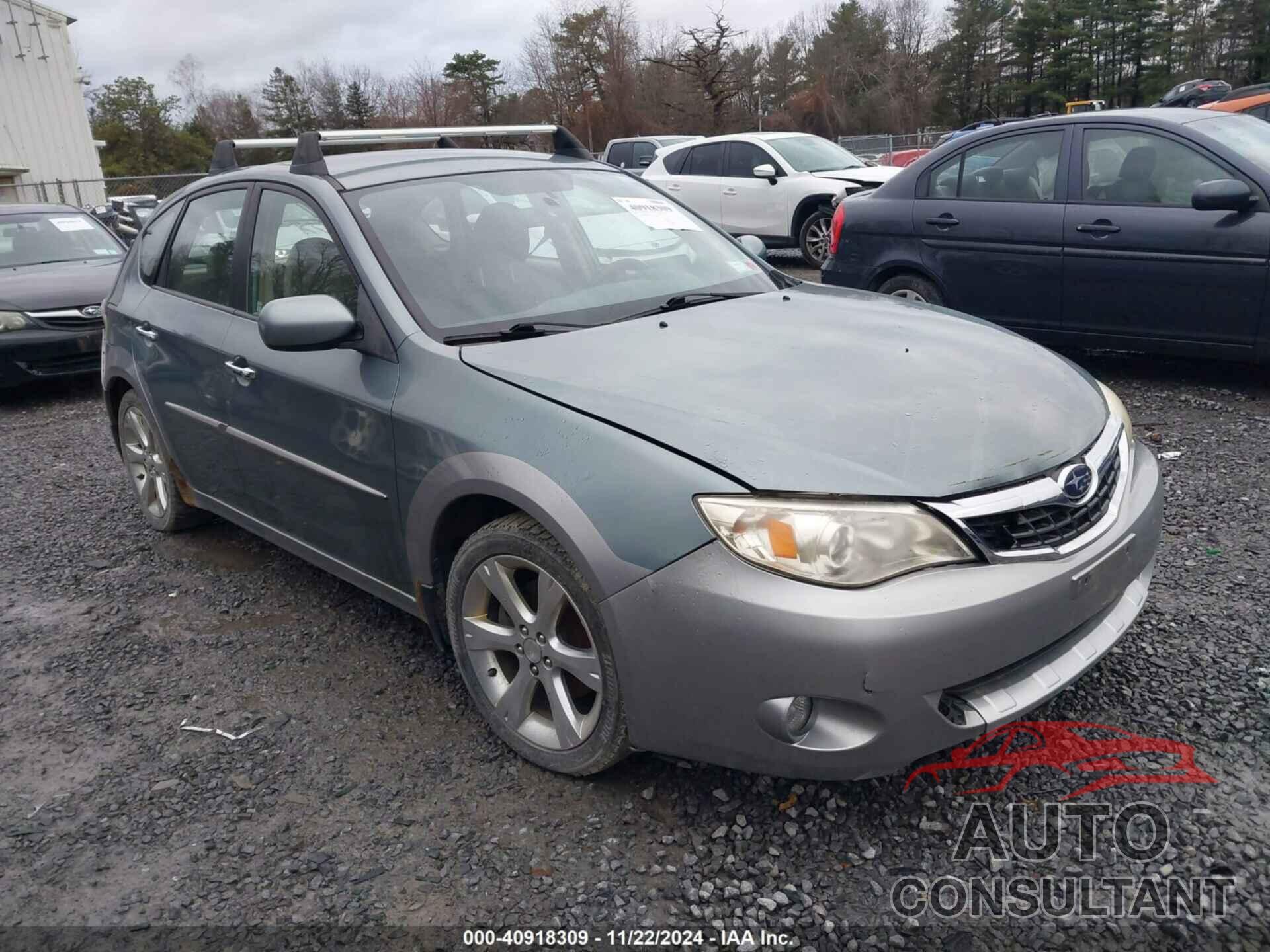 SUBARU IMPREZA OUTBACK SPORT 2009 - JF1GH63609H802529
