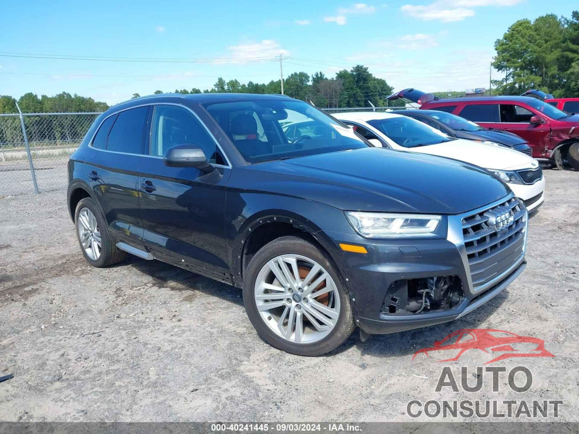 AUDI Q5 2018 - WA1CNAFY3J2012936