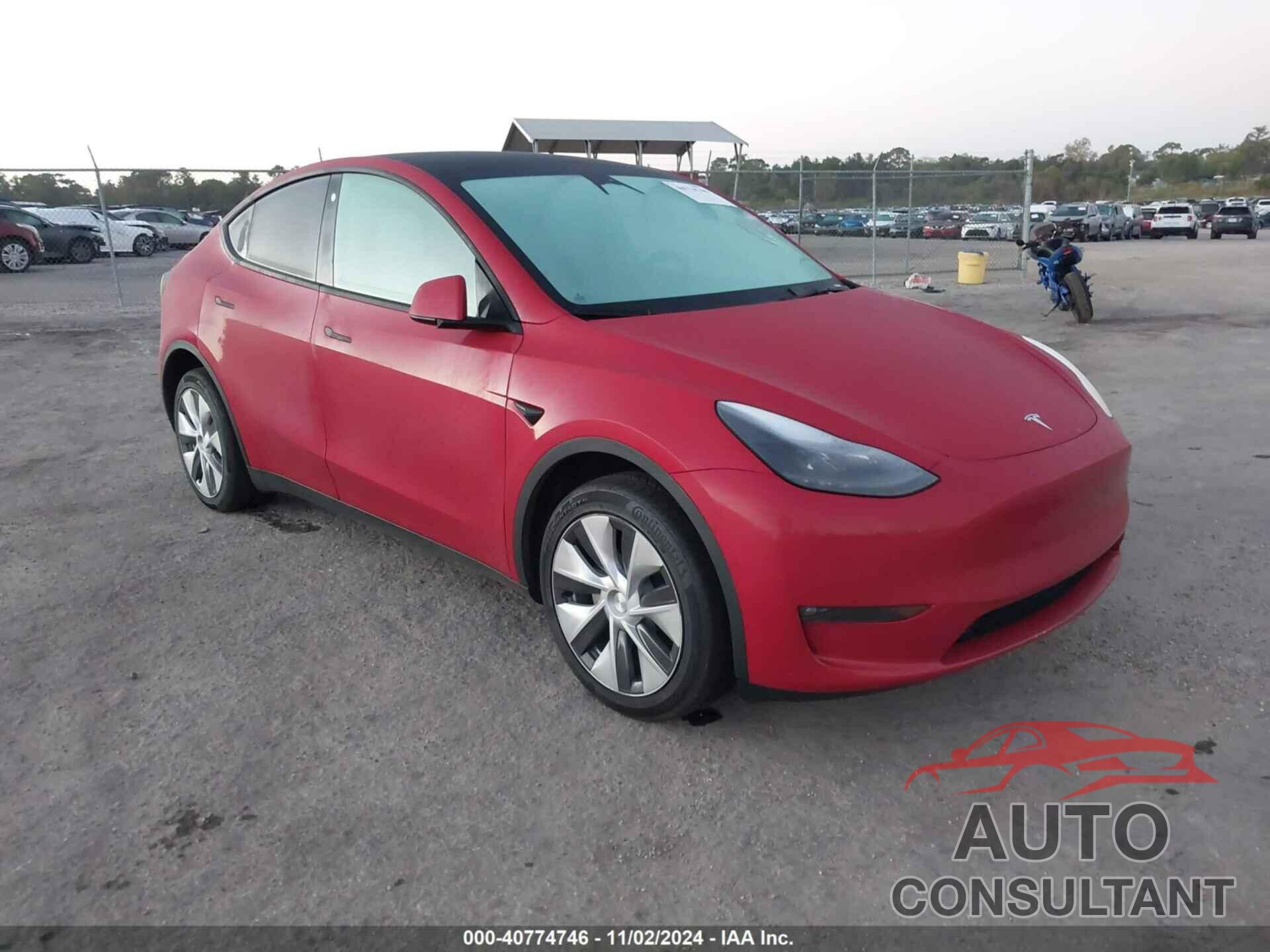 TESLA MODEL Y 2022 - 7SAYGDEE7NF522050