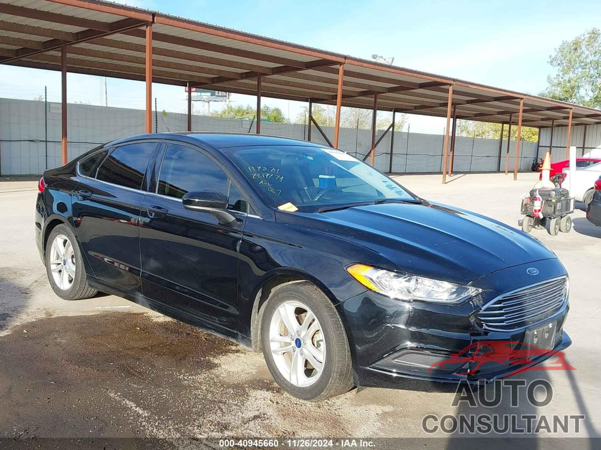 FORD FUSION 2018 - 3FA6P0HDXJR224168