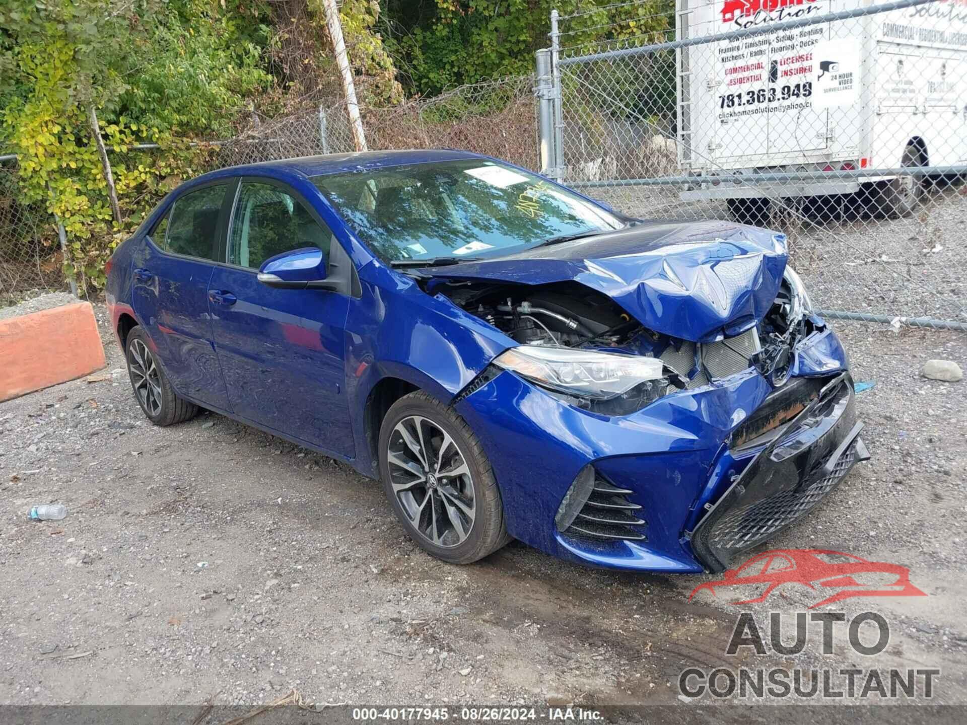 TOYOTA COROLLA 2017 - 2T1BURHE0HC915840
