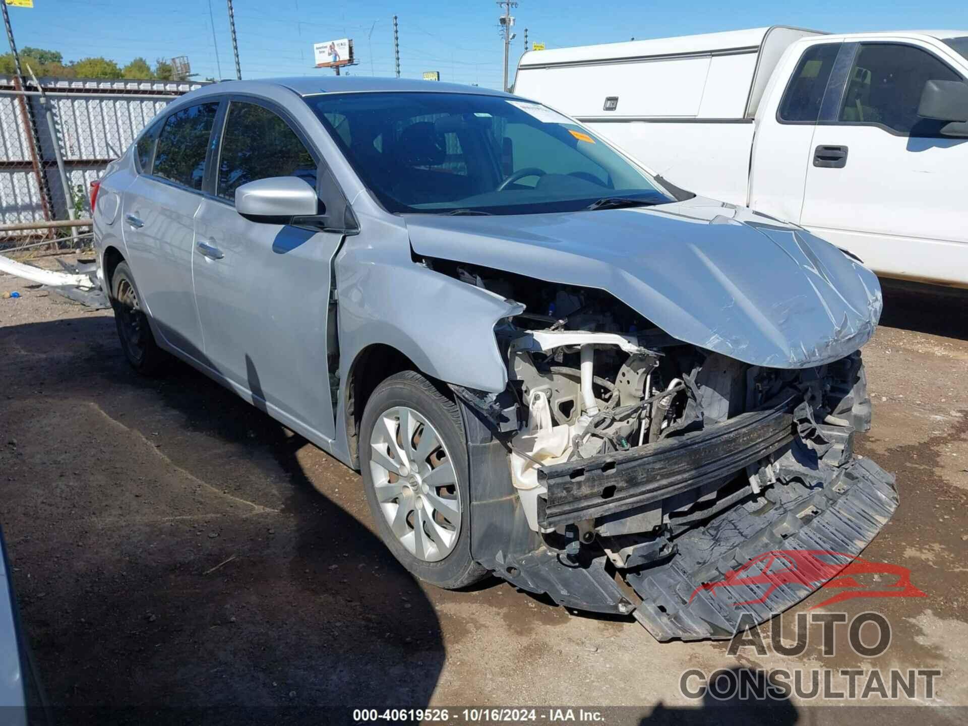 NISSAN SENTRA 2017 - 3N1AB7AP2HY278339