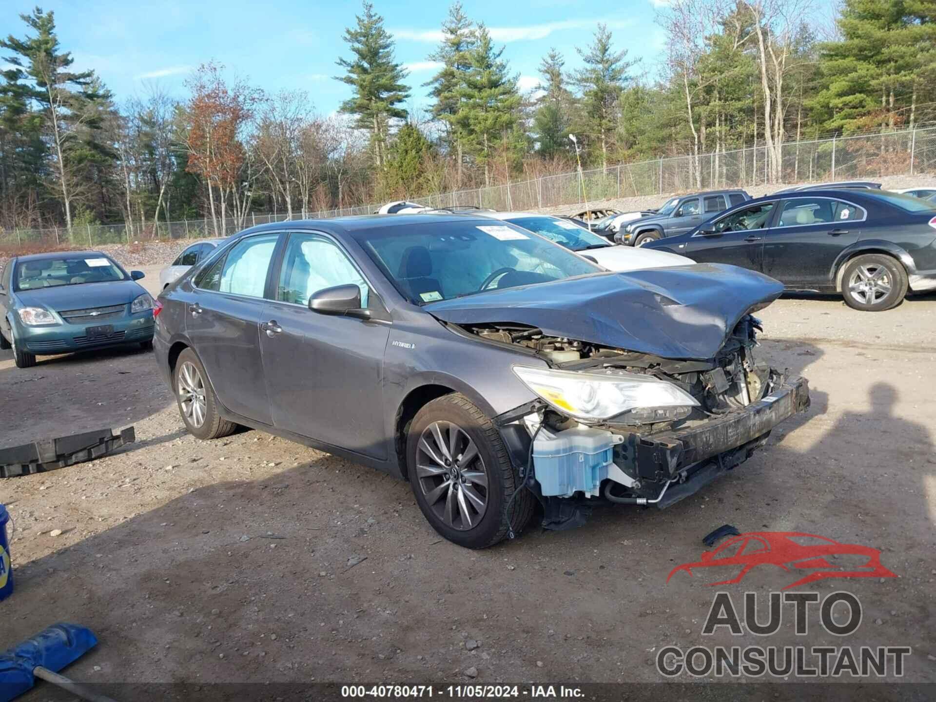 TOYOTA CAMRY HYBRID 2017 - 4T1BD1FK4HU207390