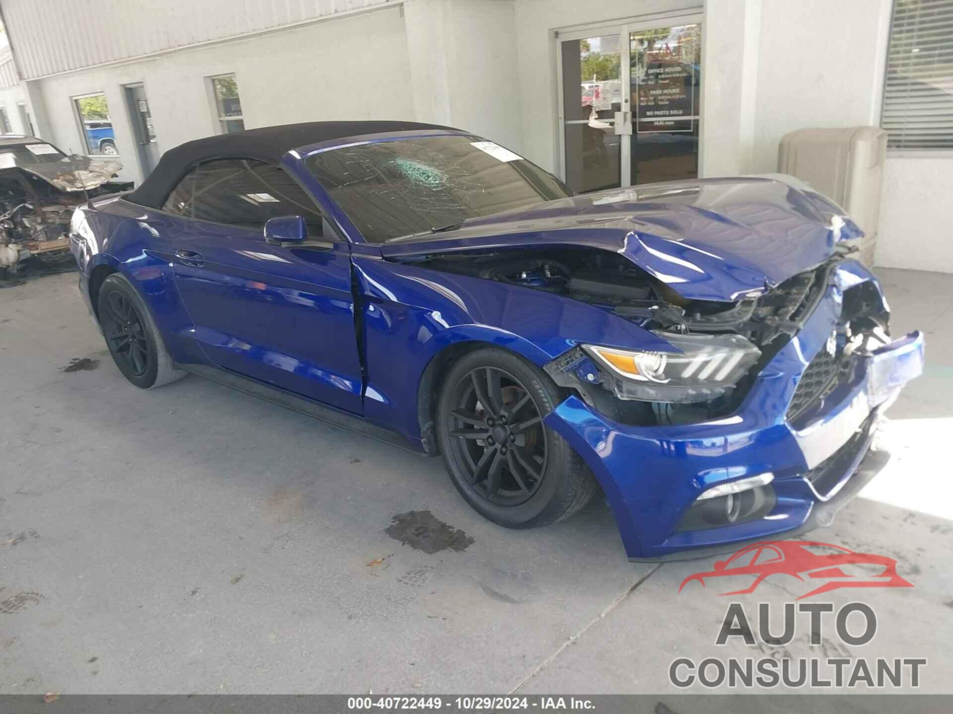 FORD MUSTANG 2015 - 1FATP8UH0F5356344