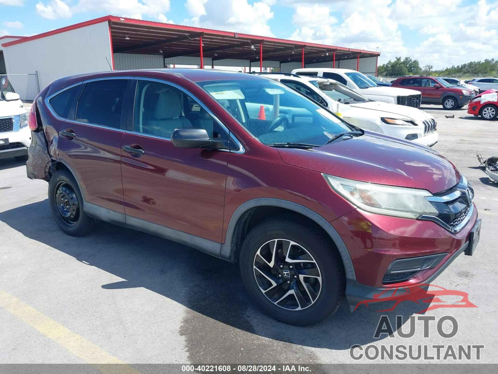 HONDA CR-V 2016 - 2HKRM3H43GH557065