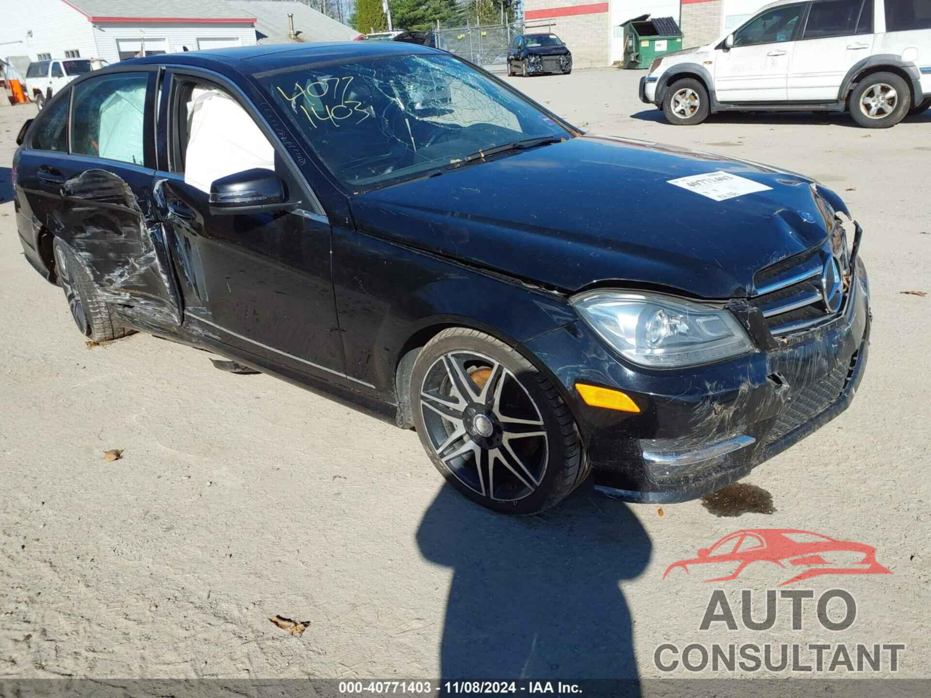 MERCEDES-BENZ C 300 2014 - WDDGF8AB9EA912211