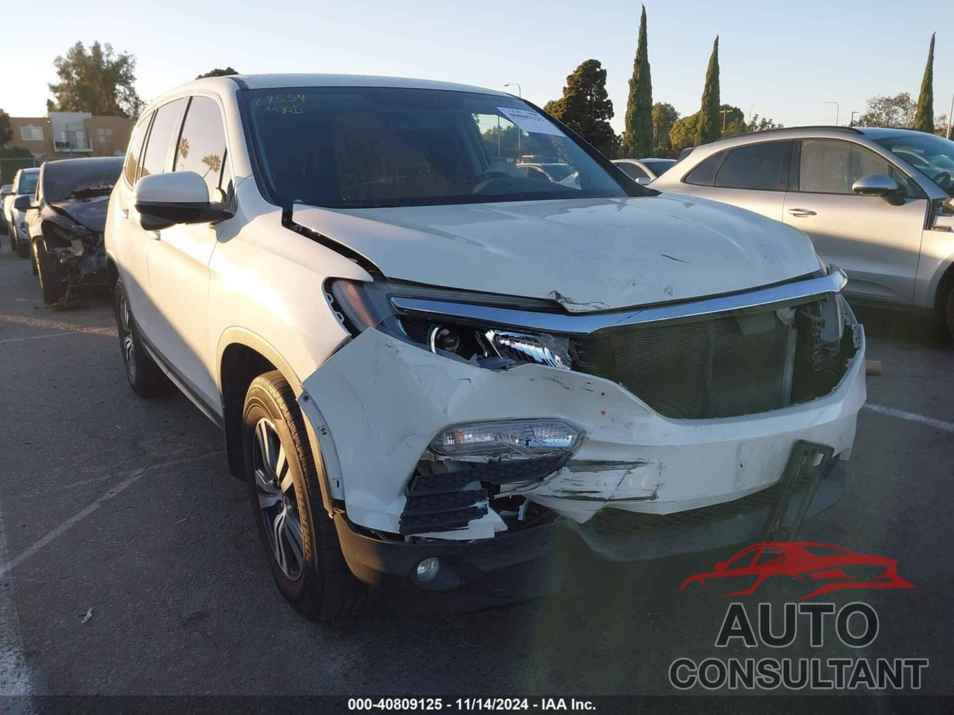 HONDA PILOT 2018 - 5FNYF5H31JB023691