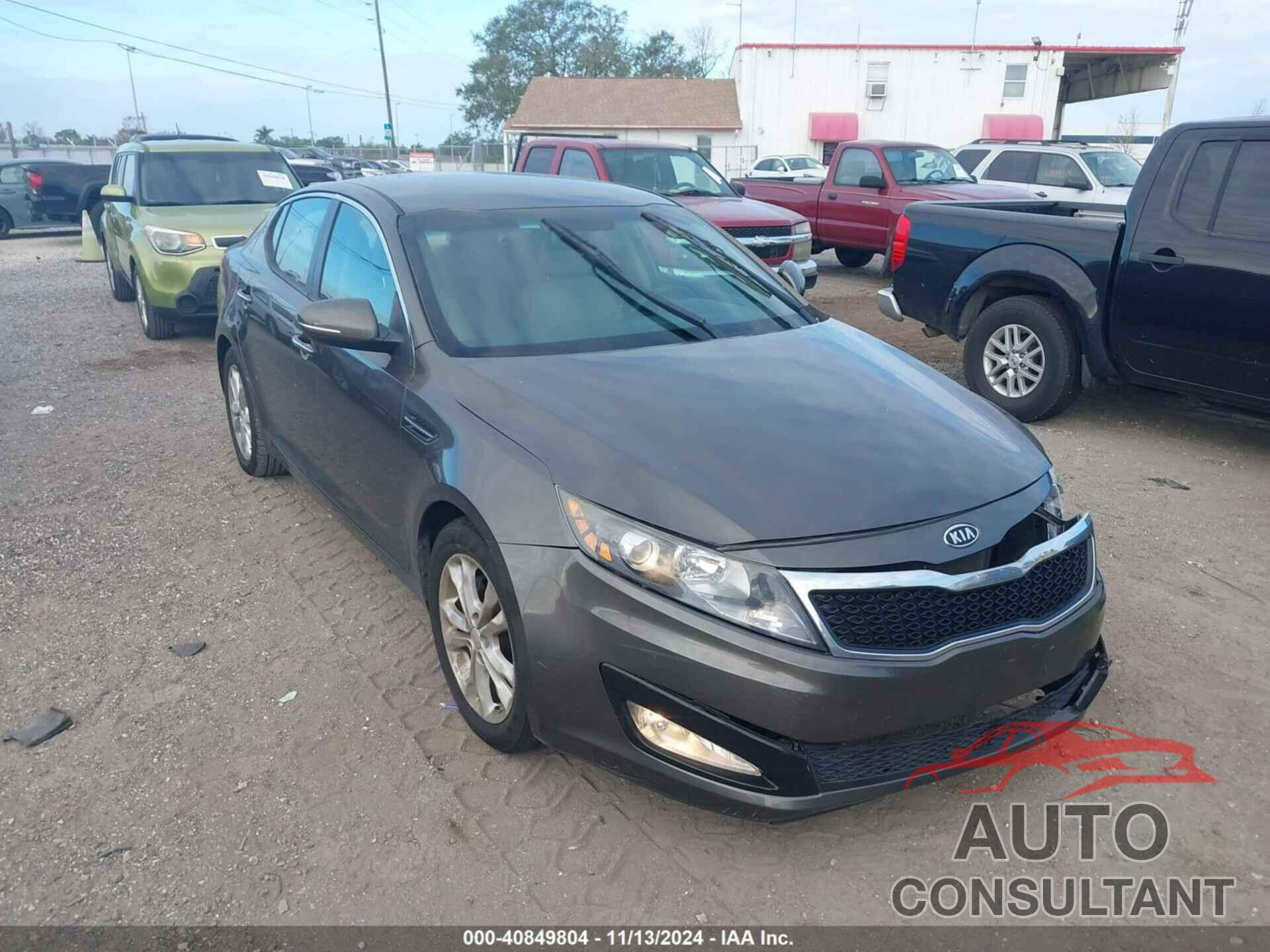 KIA OPTIMA 2012 - 5XXGN4A70CG035045