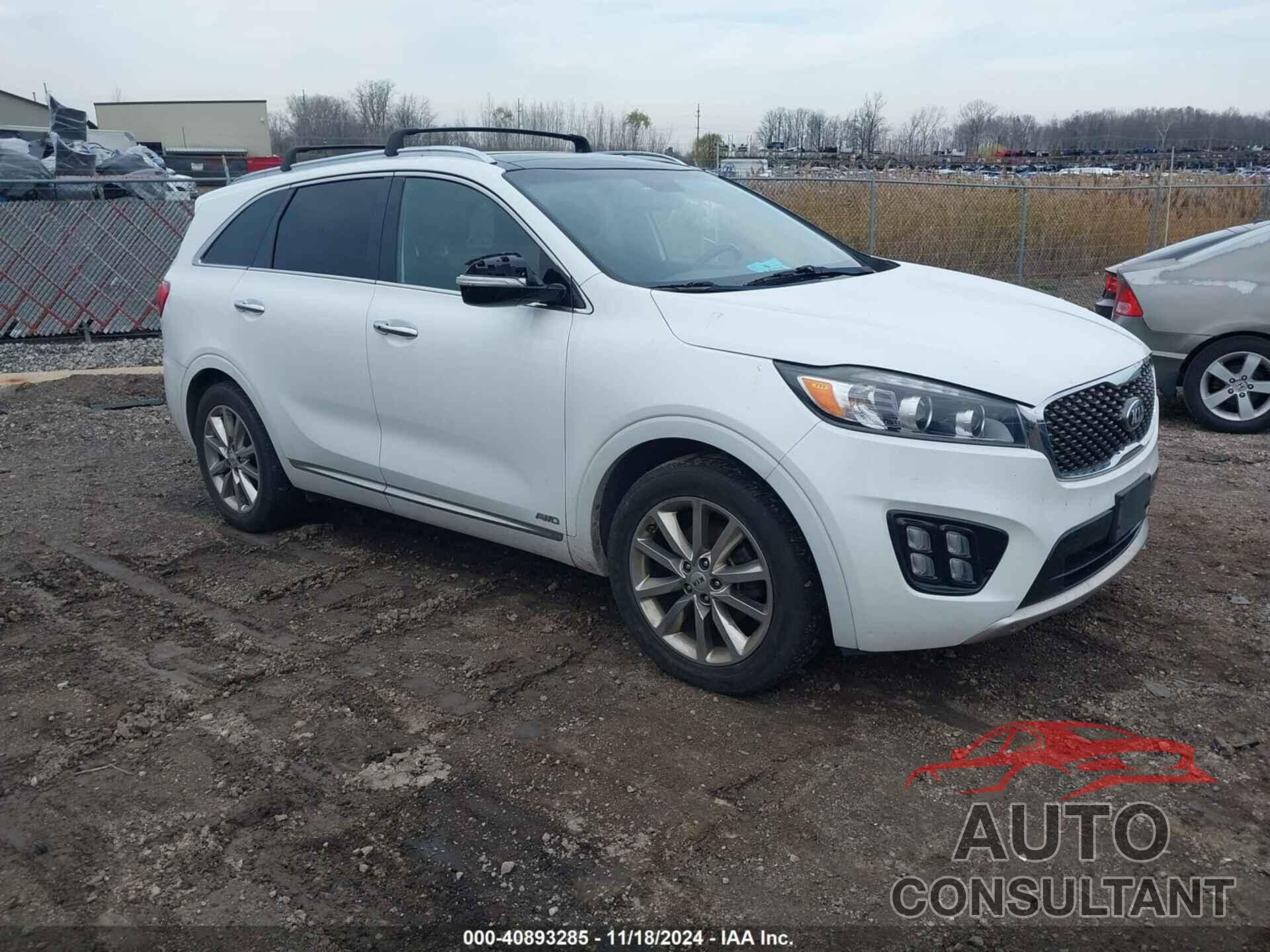 KIA SORENTO 2016 - 5XYPKDA5XGG097464