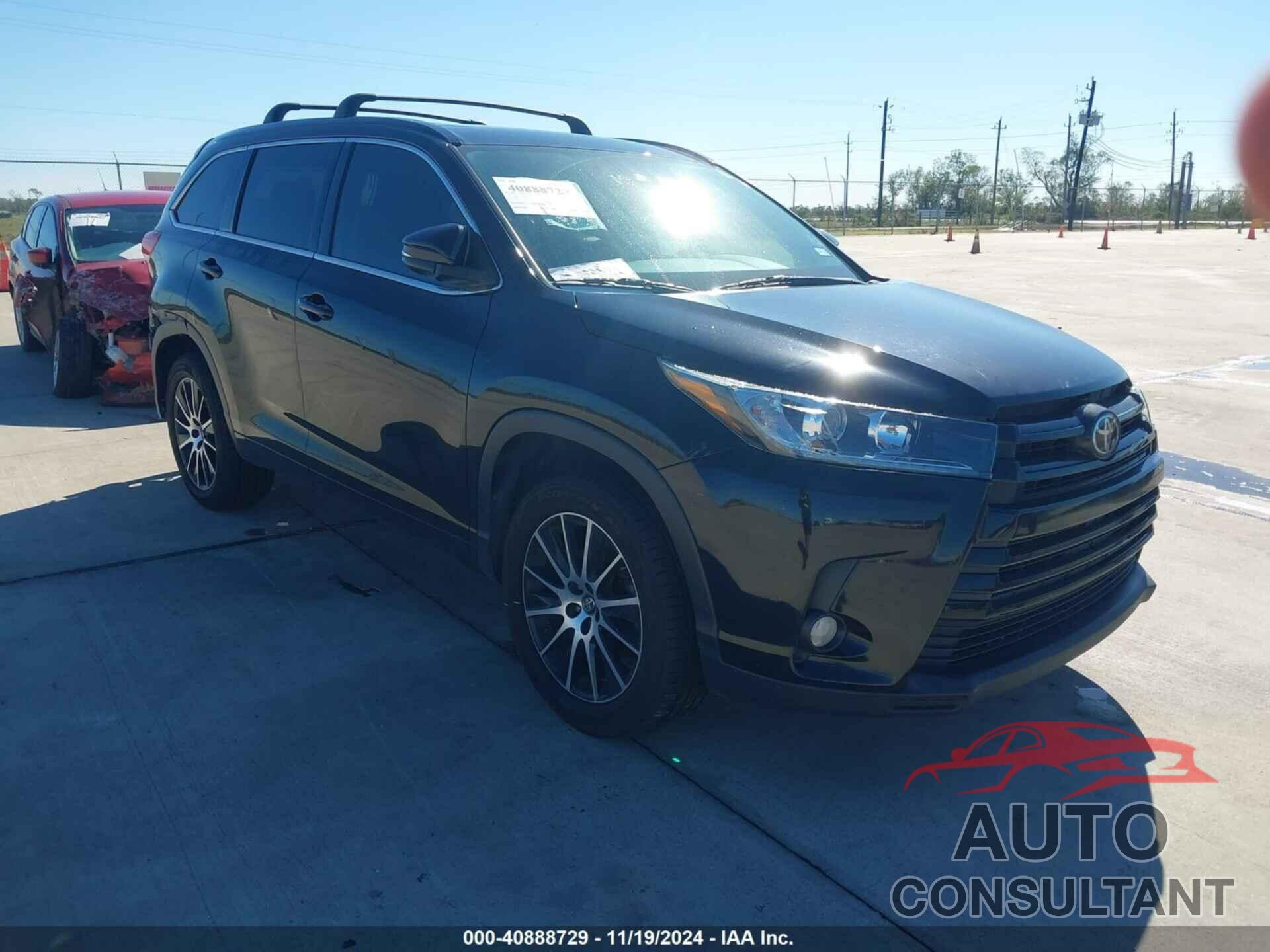 TOYOTA HIGHLANDER 2017 - 5TDKZRFH6HS227671