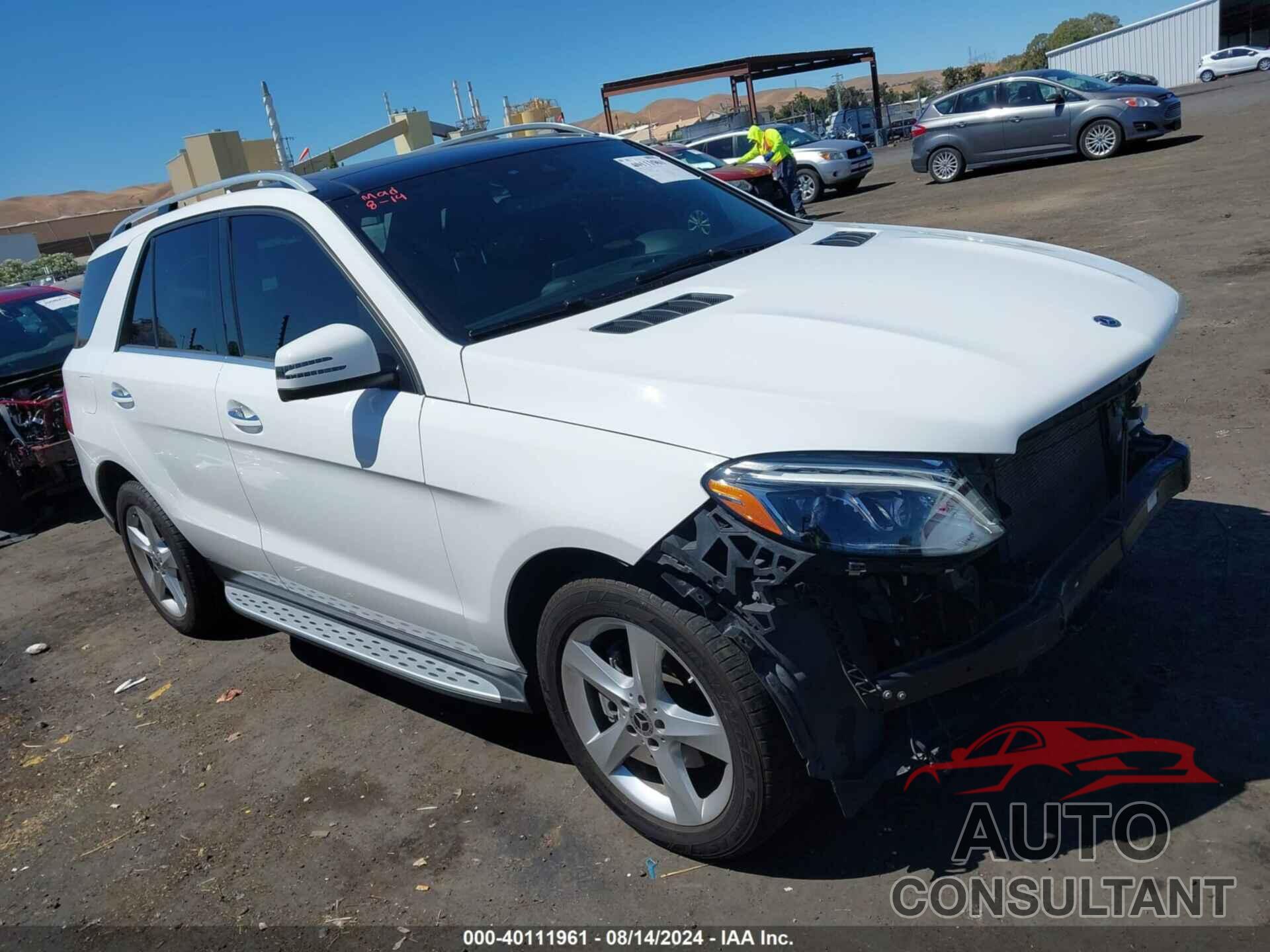 MERCEDES-BENZ GLE 350 2018 - 4JGDA5HB5JB095965