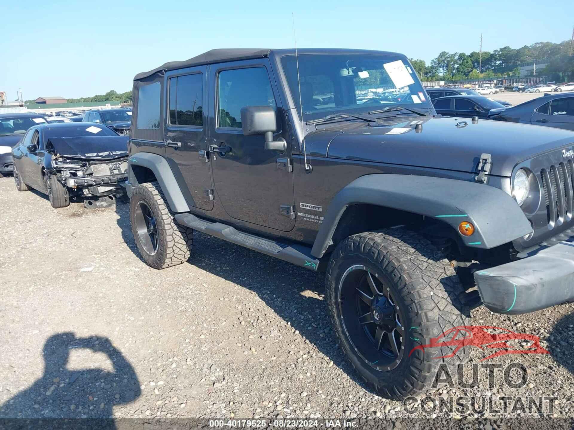 JEEP WRANGLER UNLIMITED 2016 - 1C4BJWDG7GL323566