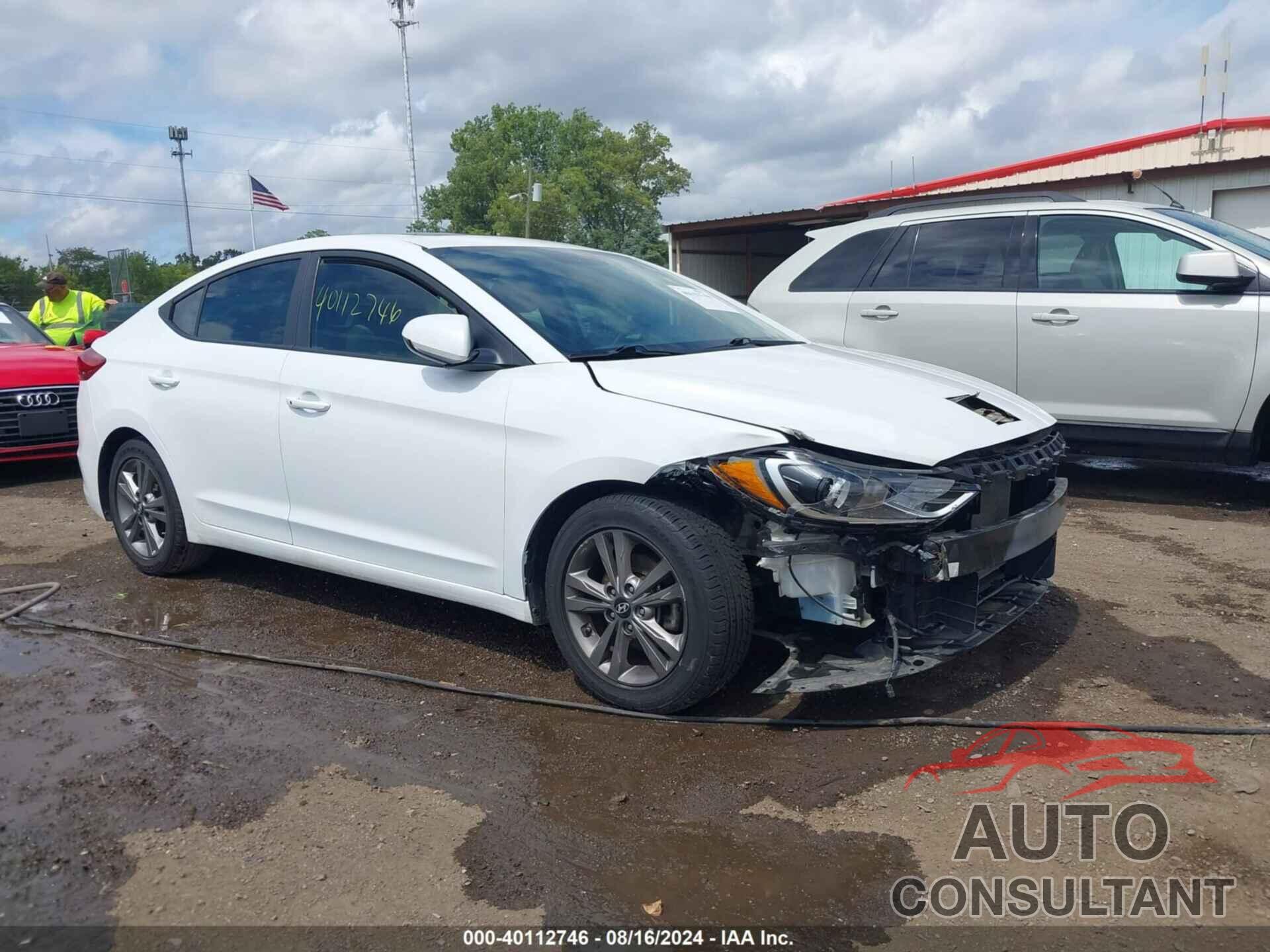 HYUNDAI ELANTRA 2017 - 5NPD84LF1HH122639