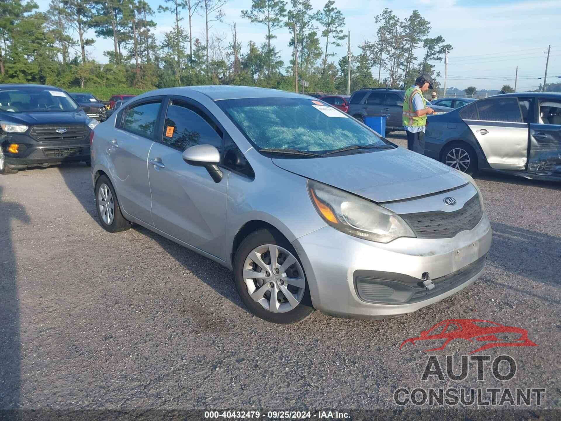 KIA RIO 2013 - KNADM4A32D6252113