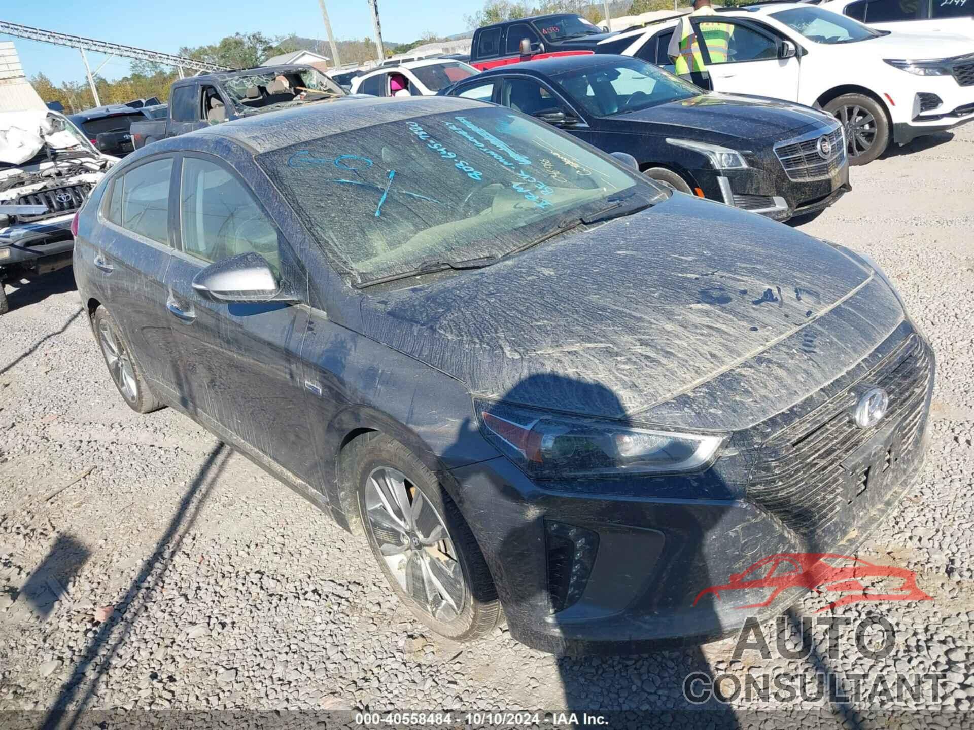 HYUNDAI IONIQ HYBRID 2017 - KMHC85LC7HU046966