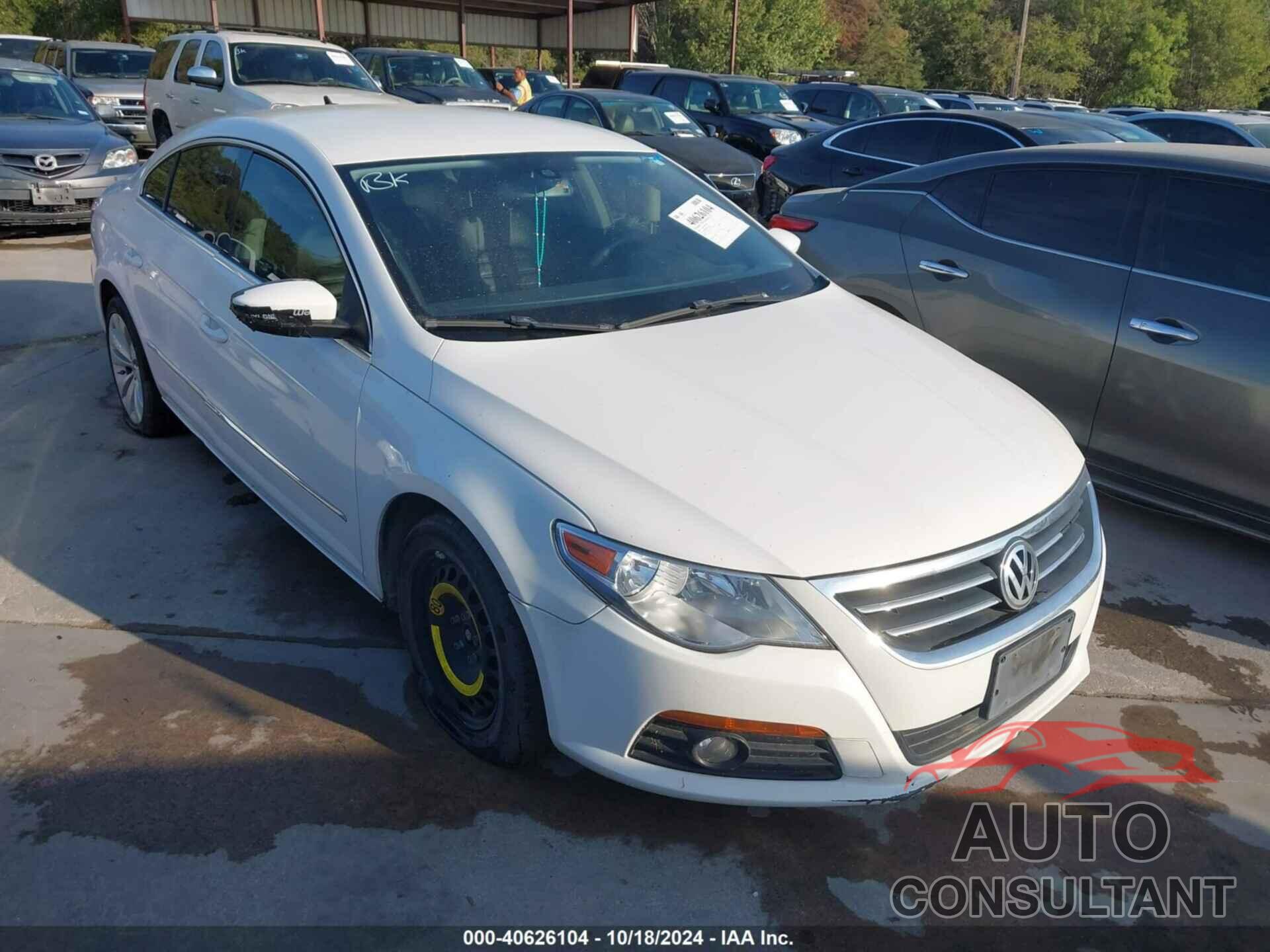 VOLKSWAGEN CC 2010 - WVWMN7AN4AE546701