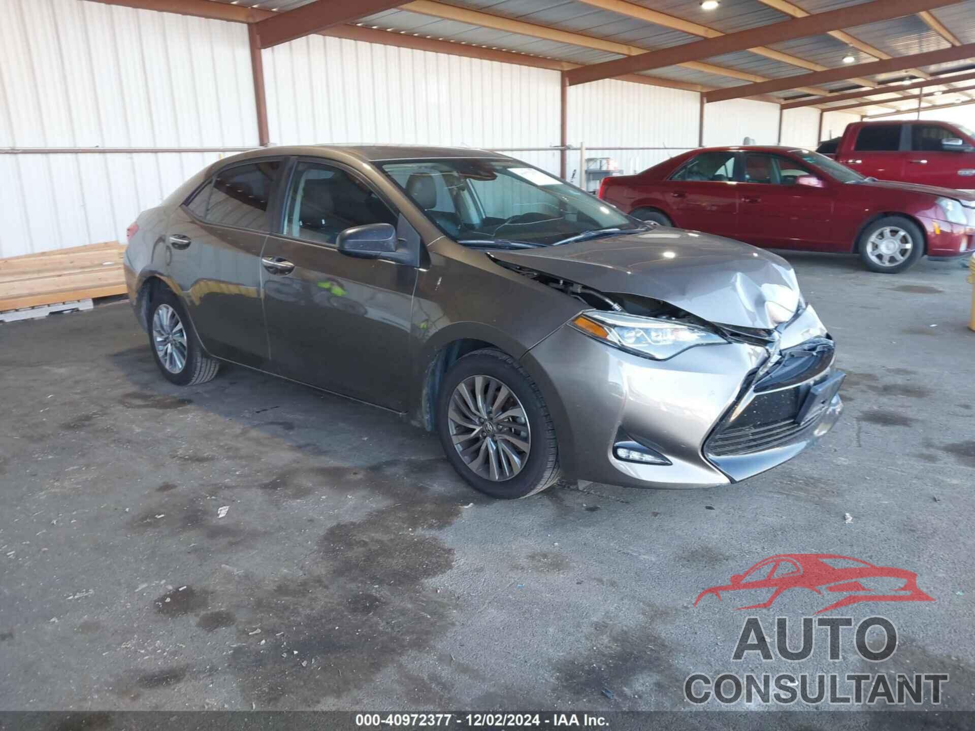 TOYOTA COROLLA 2017 - 2T1BURHE9HC758423