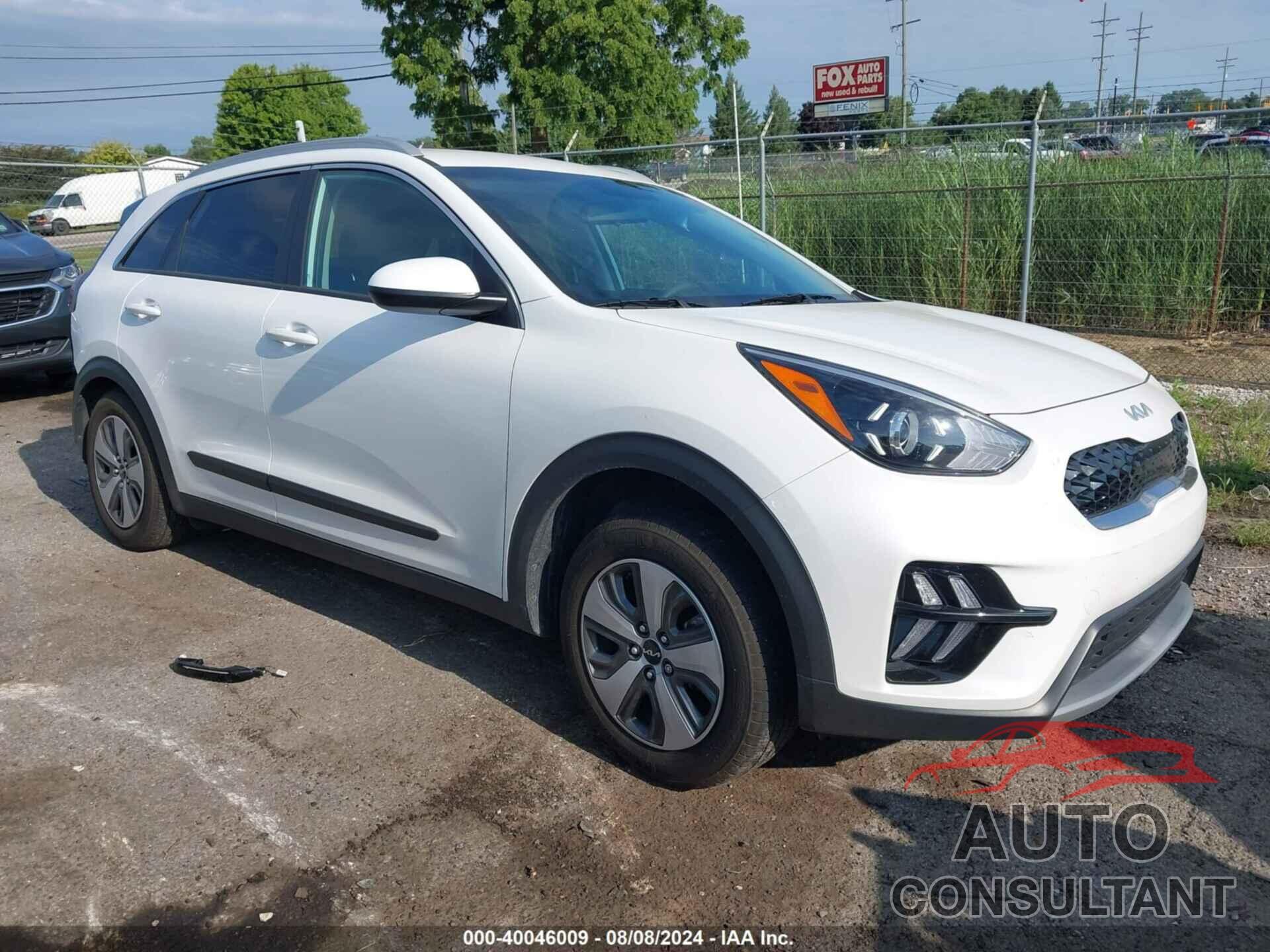 KIA NIRO 2022 - KNDCB3LC9N5533036