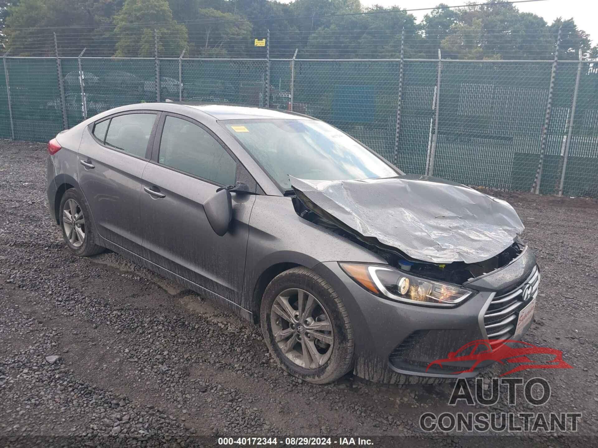 HYUNDAI ELANTRA 2018 - 5NPD84LF8JH356296