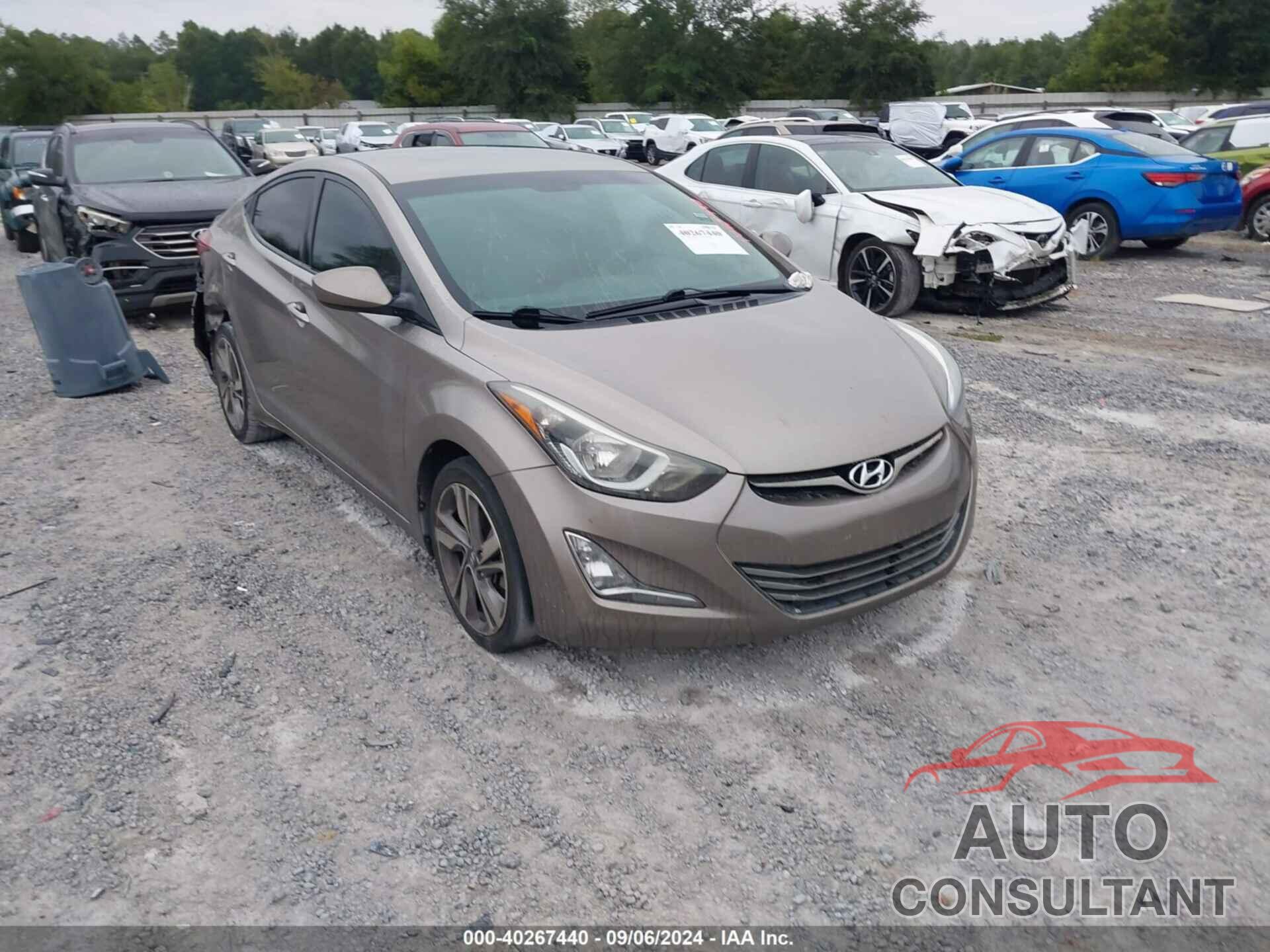 HYUNDAI ELANTRA 2016 - 5NPDH4AE7GH748091