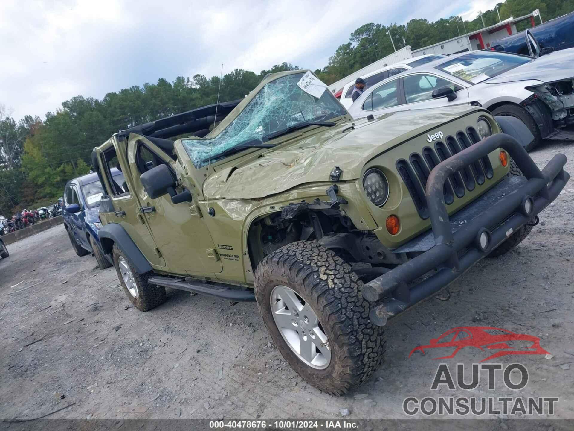 JEEP WRANGLER UNLIMITED 2013 - 1C4BJWDG1DL582288