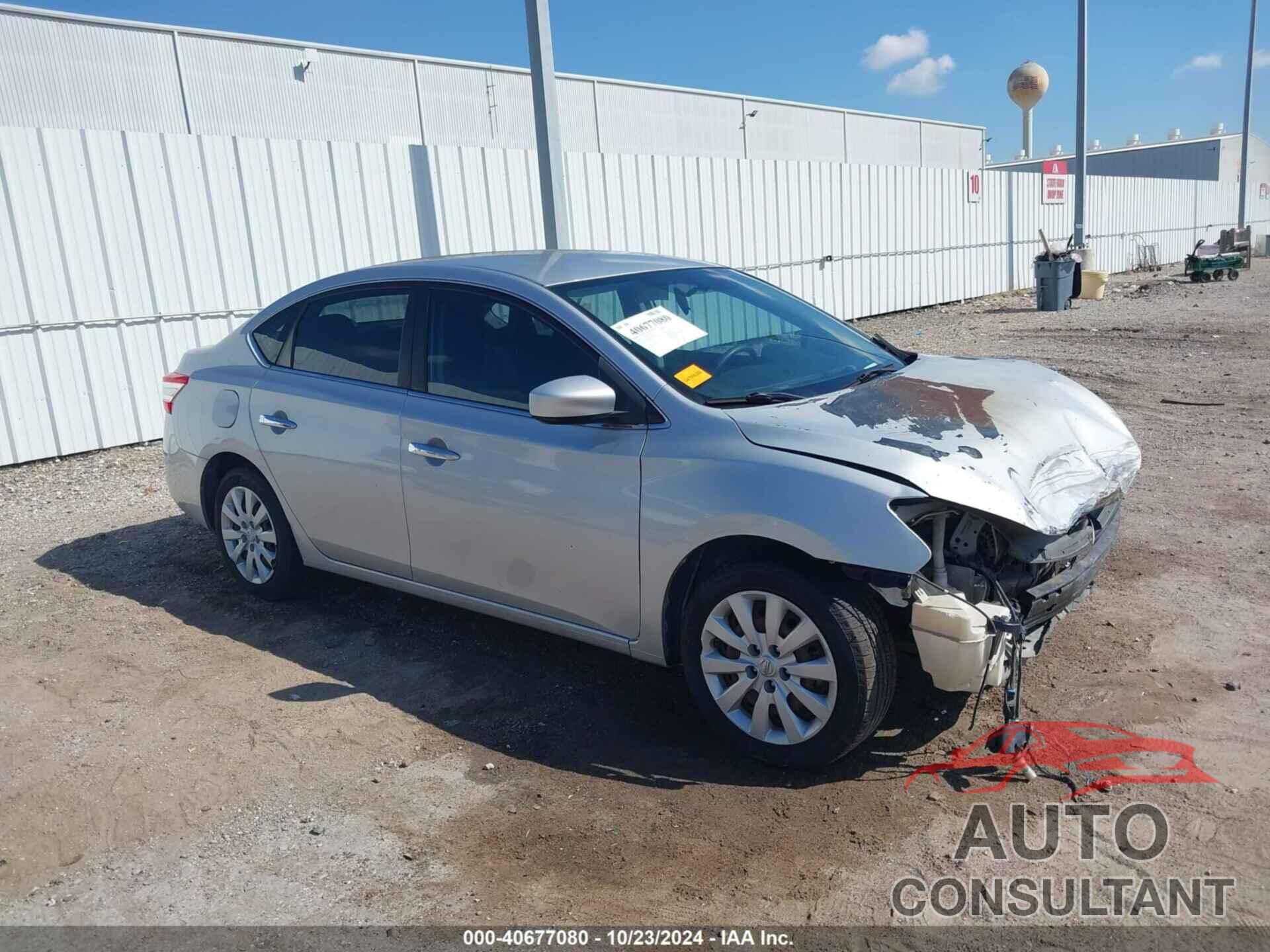 NISSAN SENTRA 2014 - 3N1AB7AP2EY205676