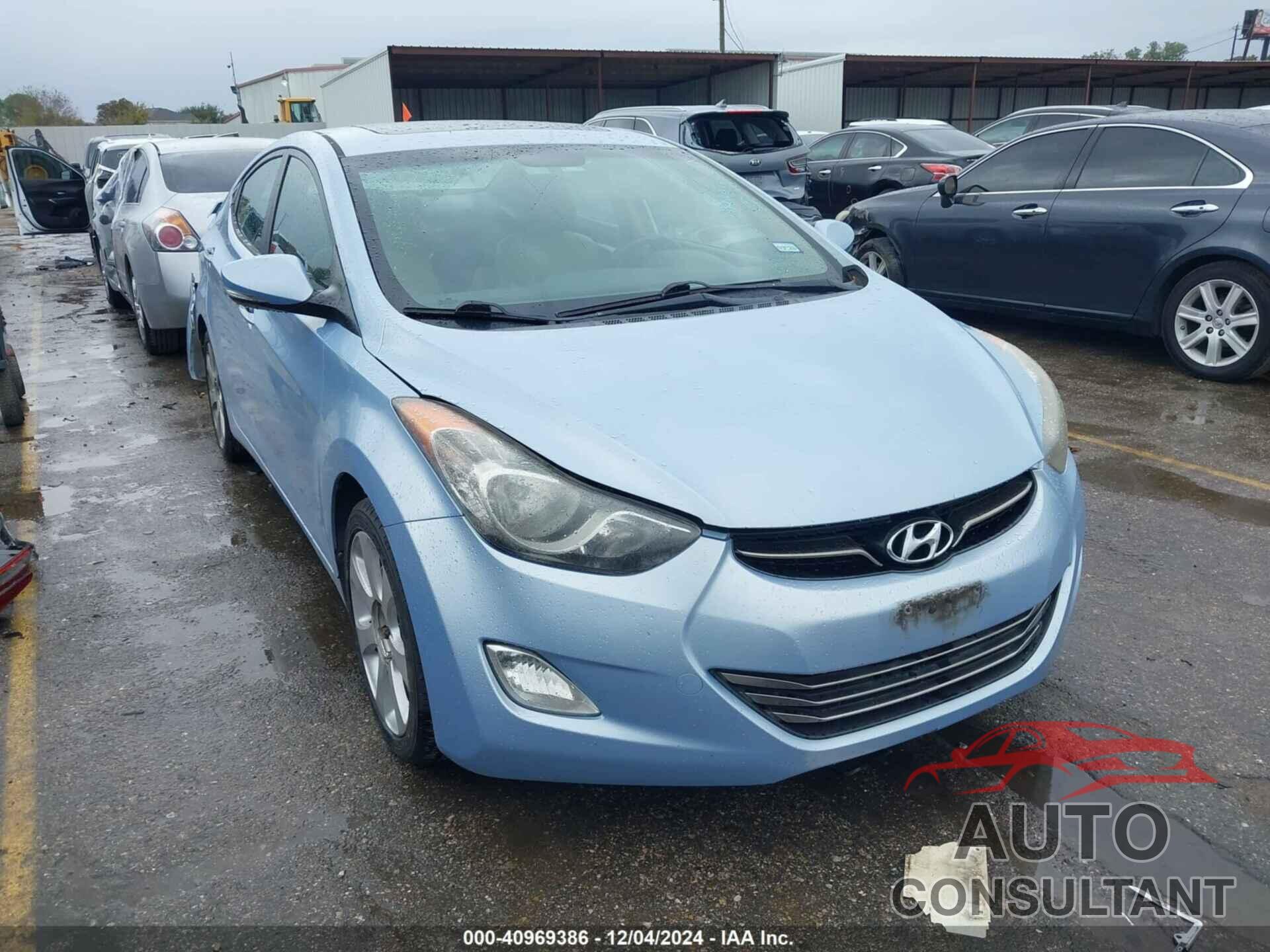HYUNDAI ELANTRA 2012 - KMHDH4AE3CU454683