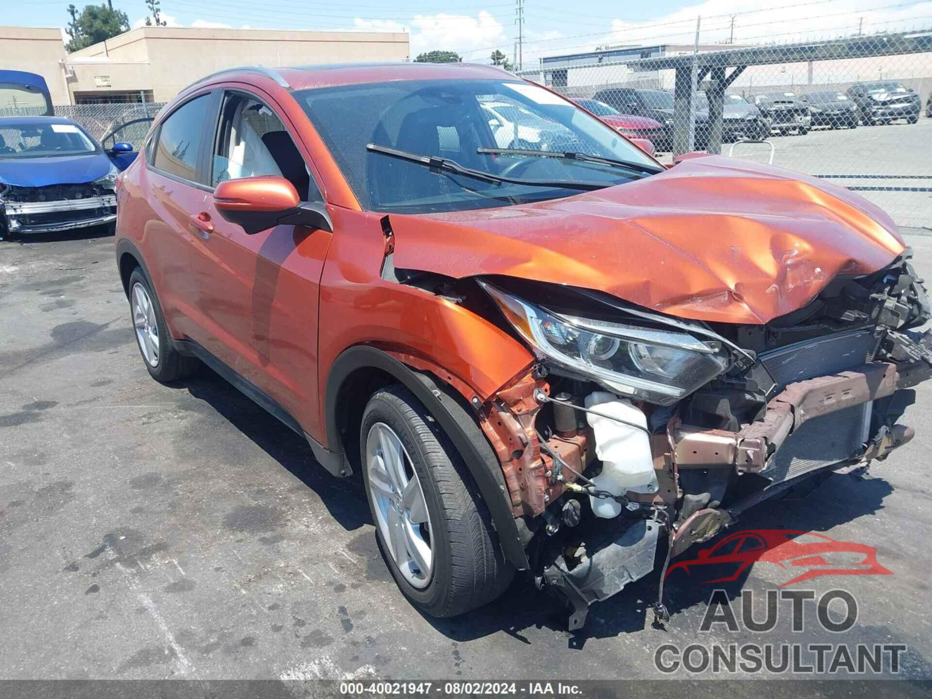 HONDA HR-V 2019 - 3CZRU5H76KM705440