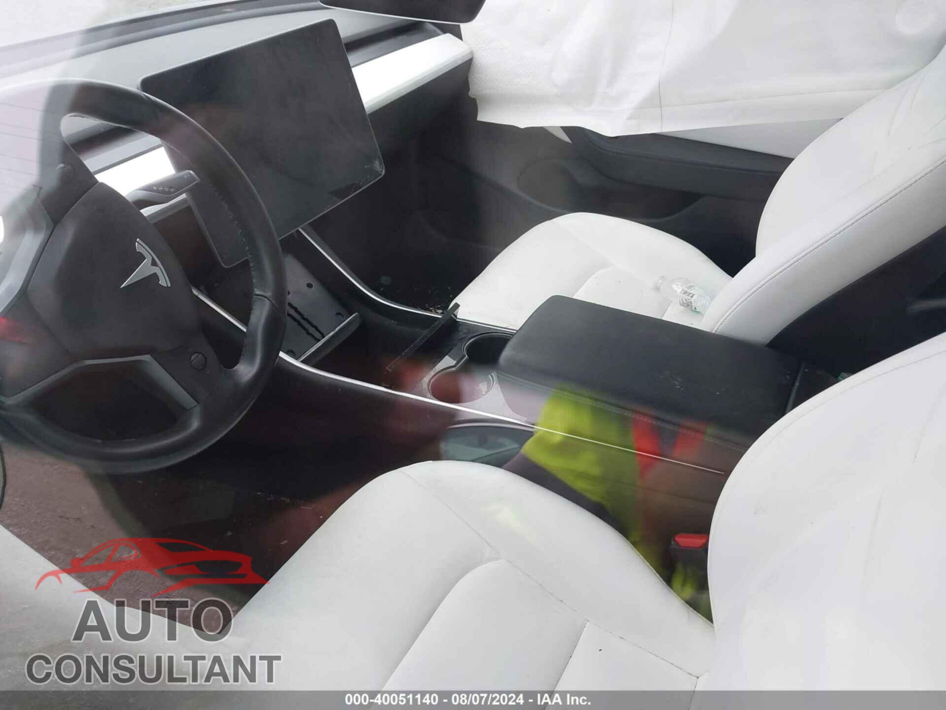 TESLA MODEL 3 2019 - 5YJ3E1EAXKF312627