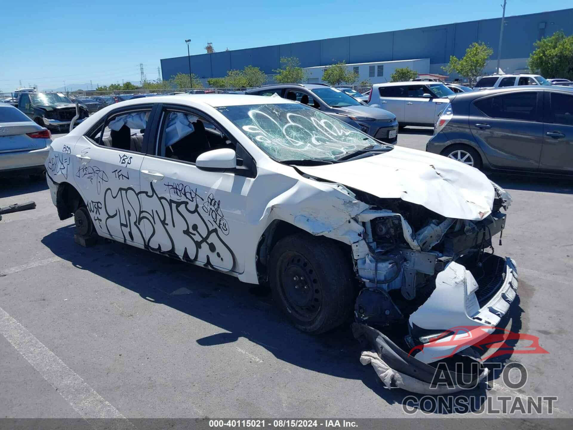 TOYOTA COROLLA 2017 - 5YFBURHE4HP627898