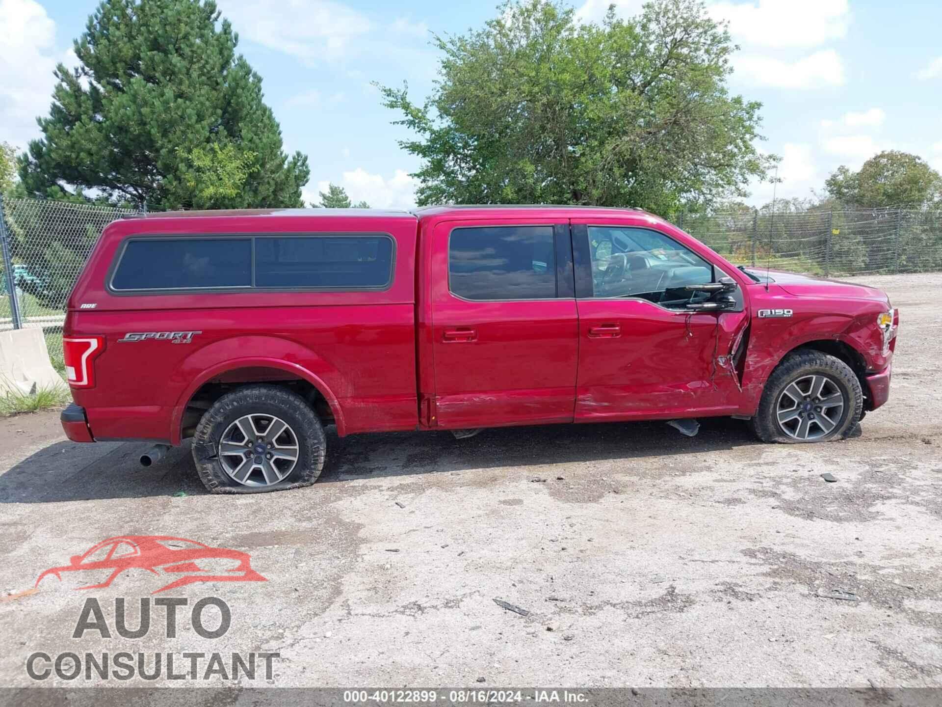FORD F-150 2016 - 1FTFW1EG8GKD71815