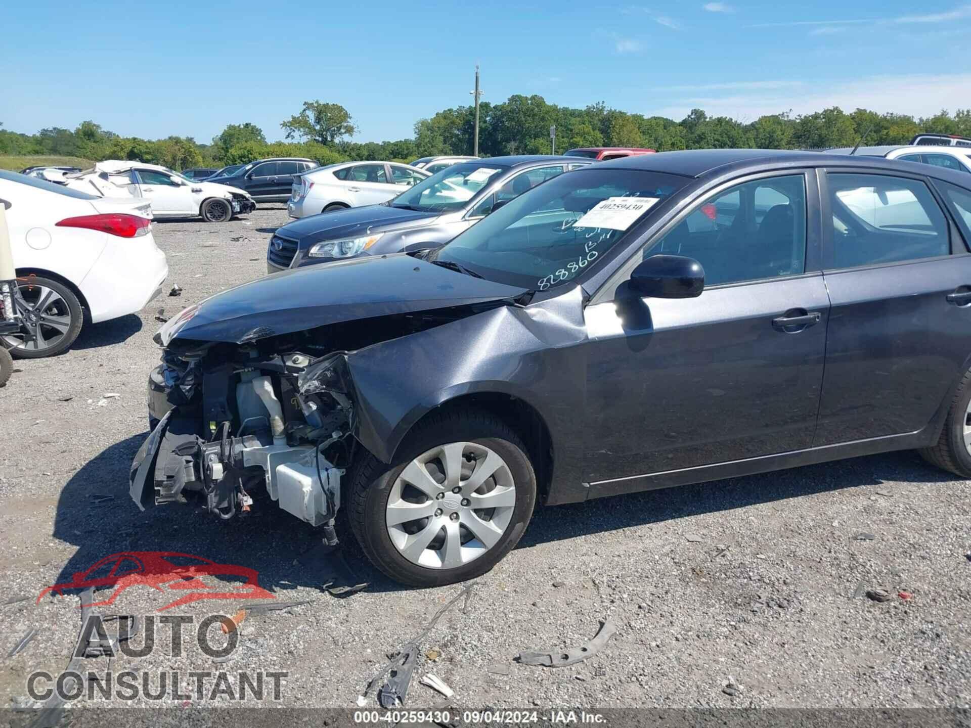 SUBARU IMPREZA 2011 - JF1GH6A63BH828860